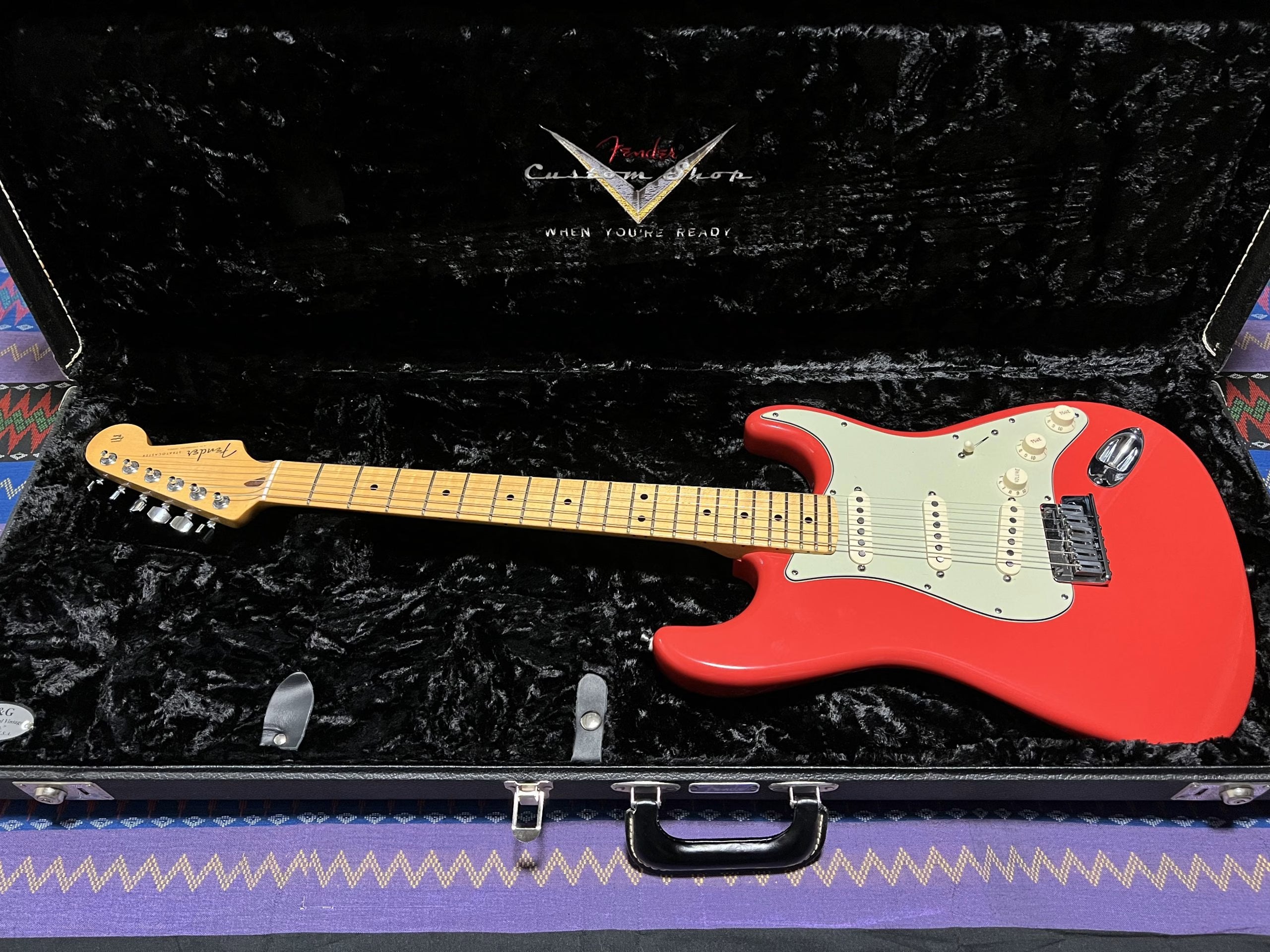SOLD - 2010 Custom Shop Deluxe Fiesta Red