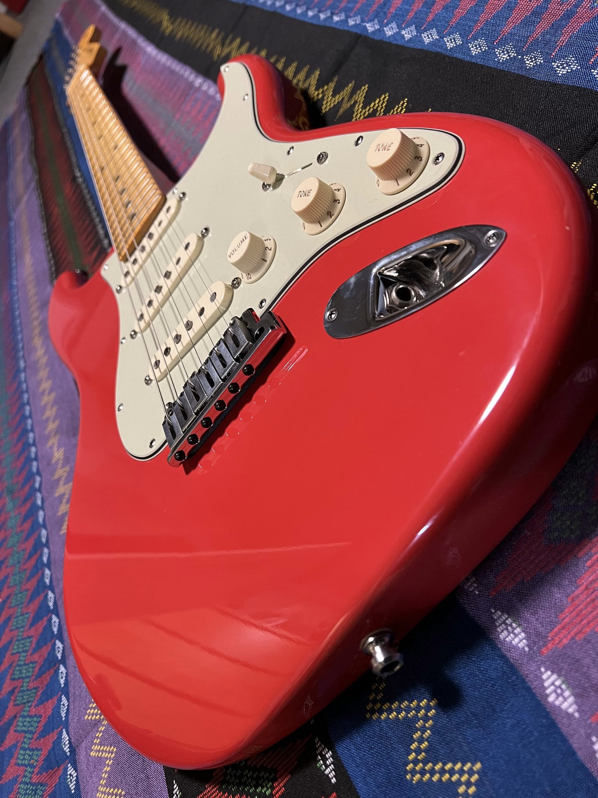 SOLD - 2010 Custom Shop Deluxe Fiesta Red