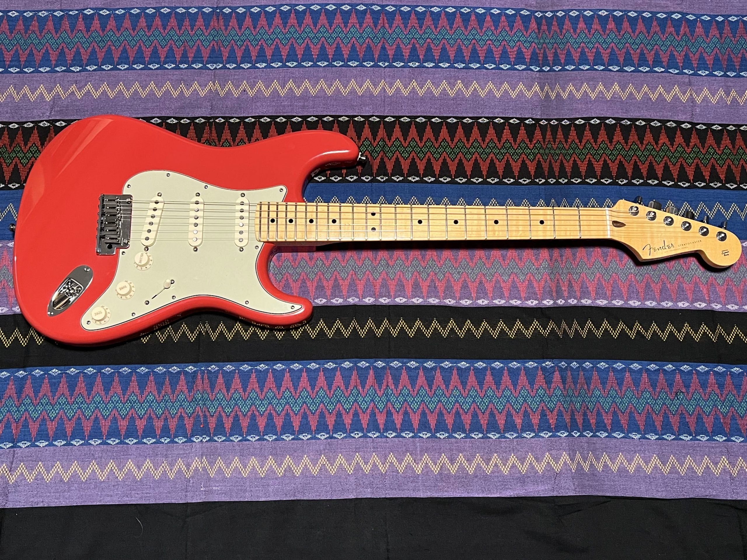 SOLD - 2010 Custom Shop Deluxe Fiesta Red
