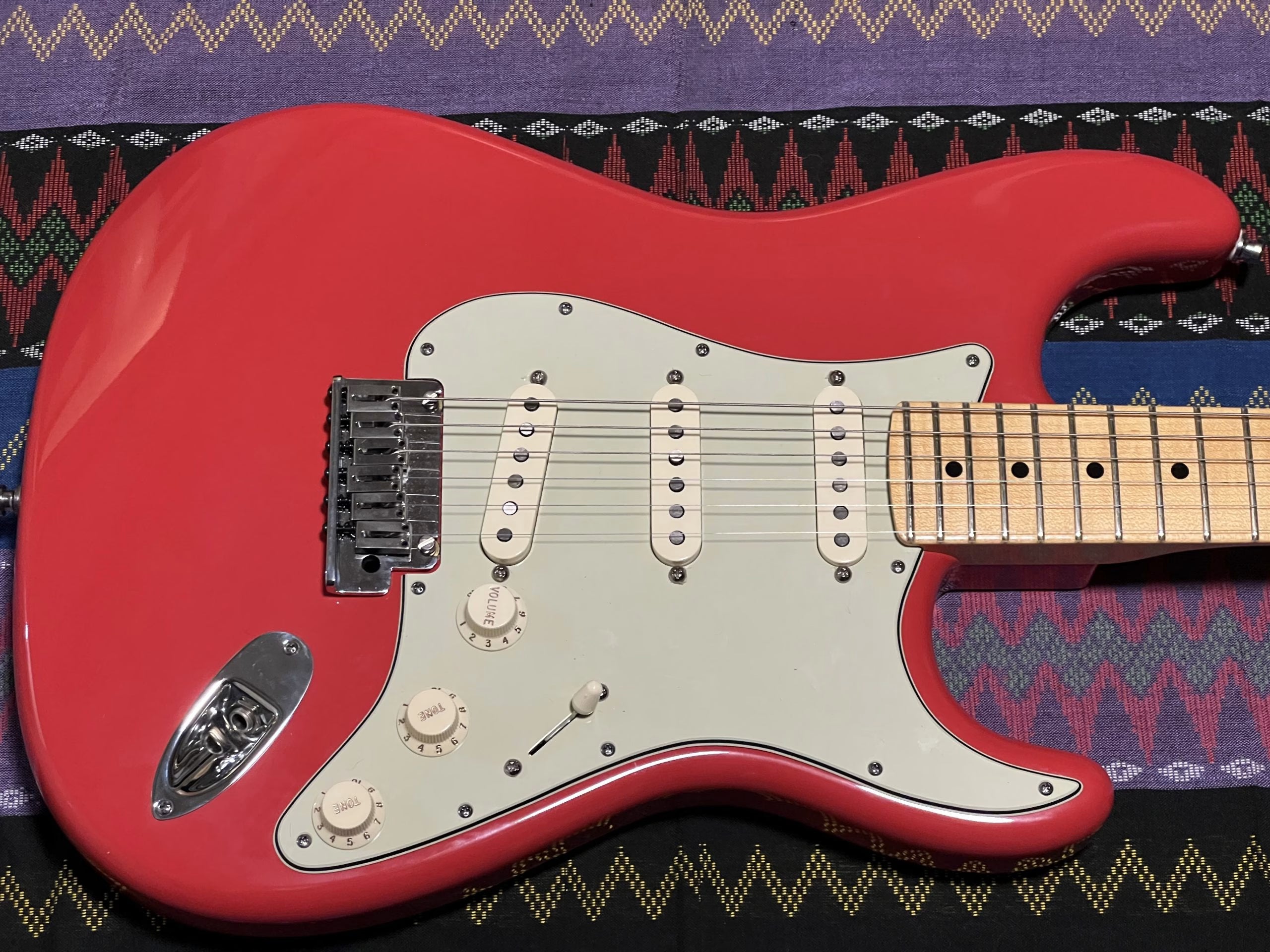 SOLD - 2010 Custom Shop Deluxe Fiesta Red
