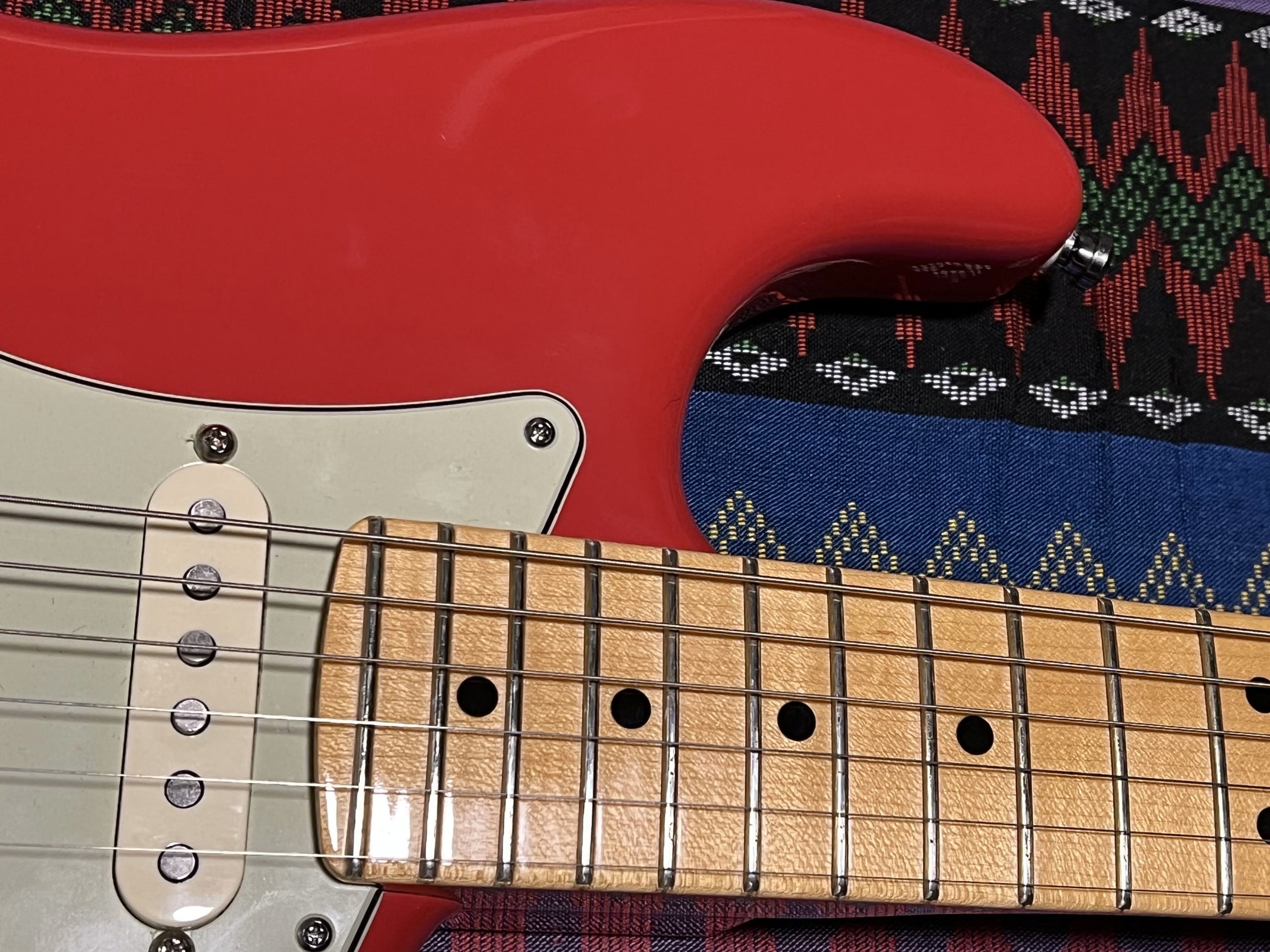 SOLD - 2010 Custom Shop Deluxe Fiesta Red
