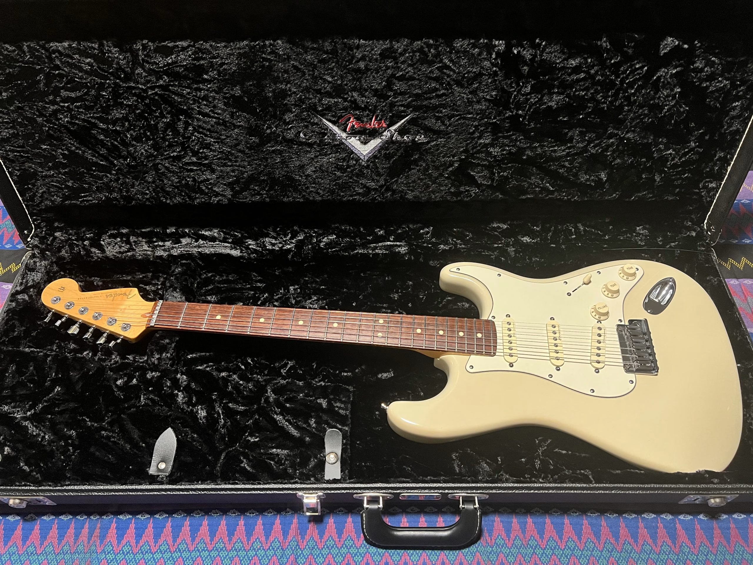 SOLD - 2006 Custom Shop Jeff Beck Olympic White