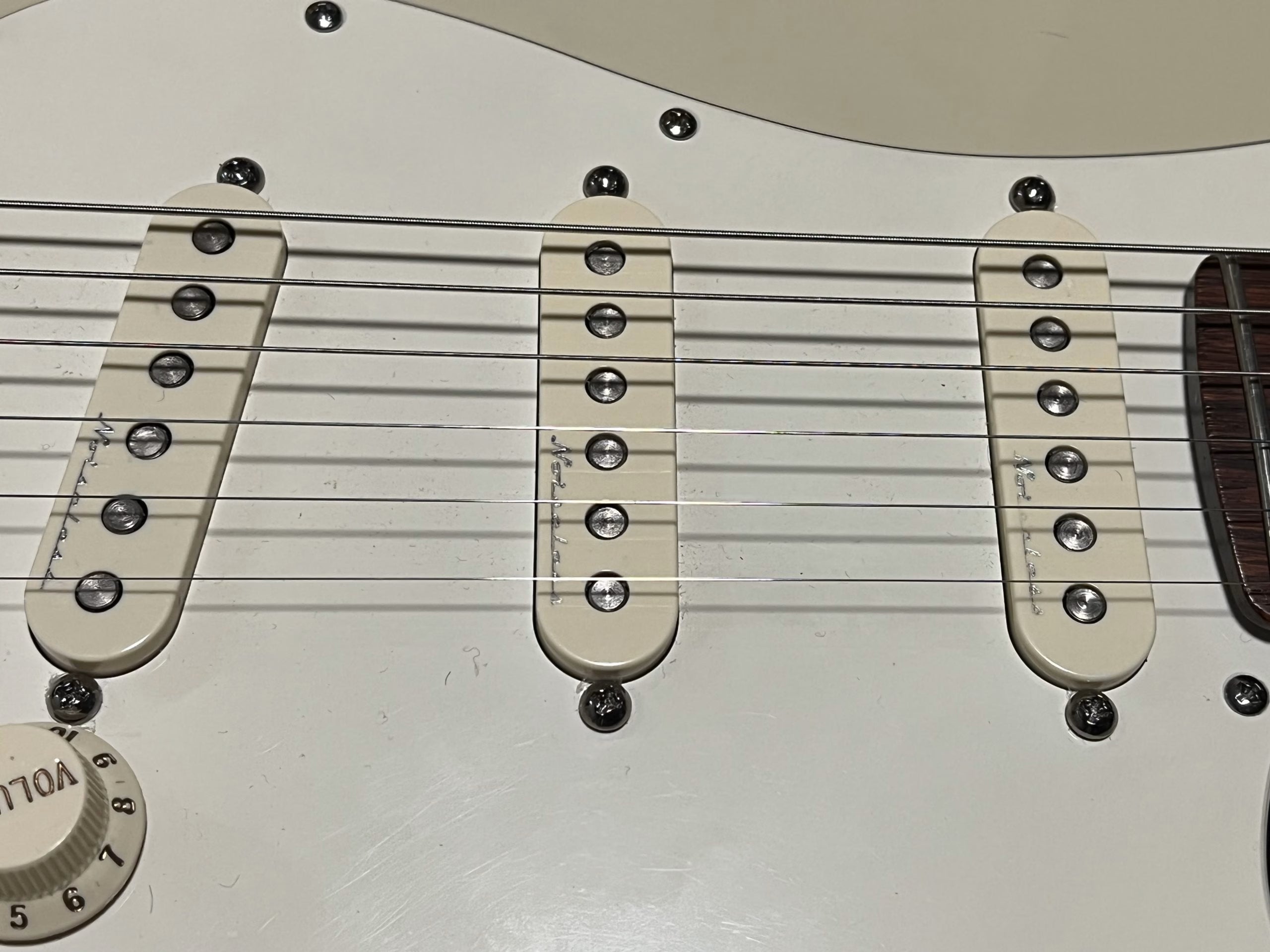 SOLD - 2006 Custom Shop Jeff Beck Olympic White