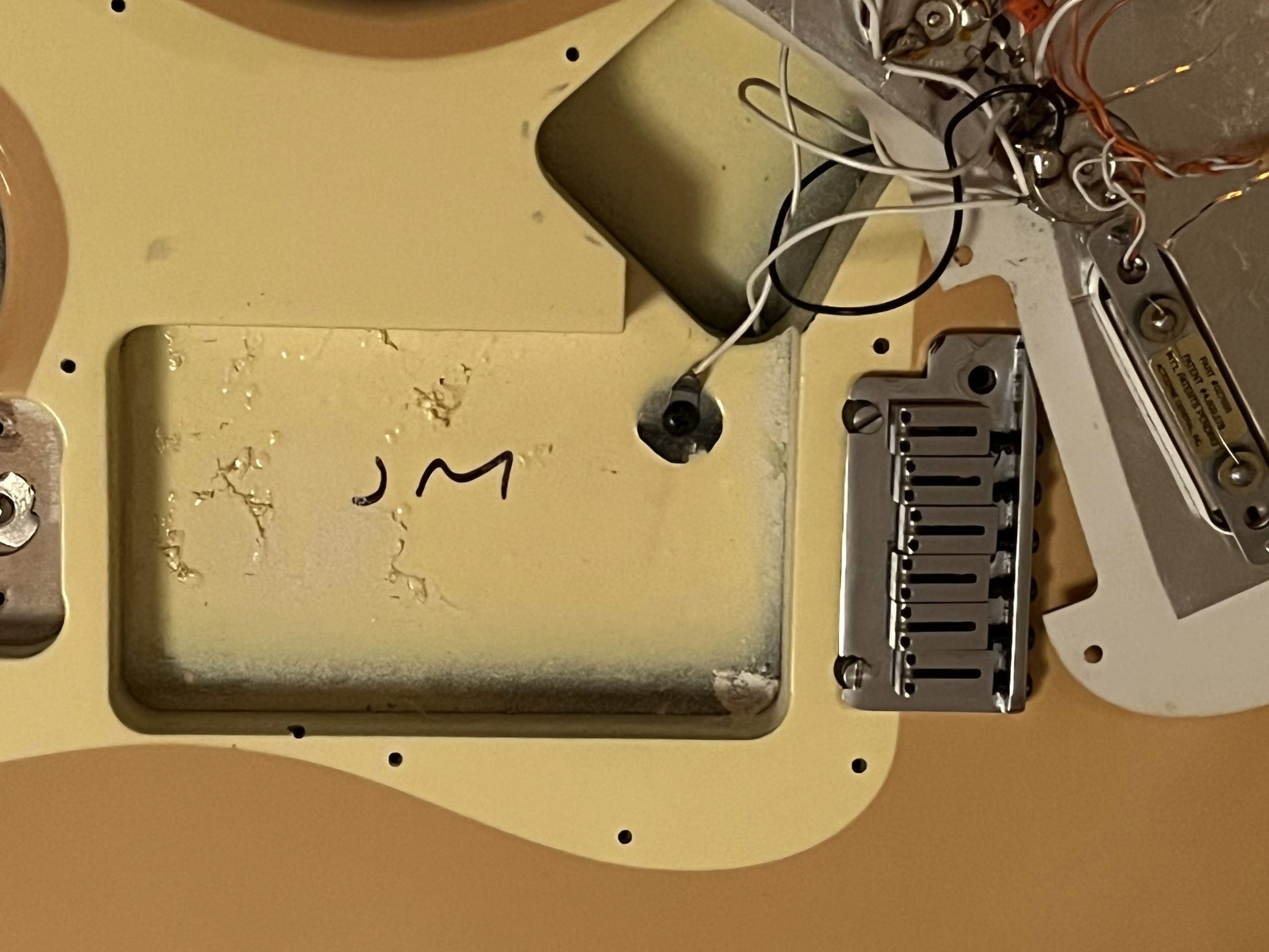 SOLD - 1989 Strat Plus Vintage White
