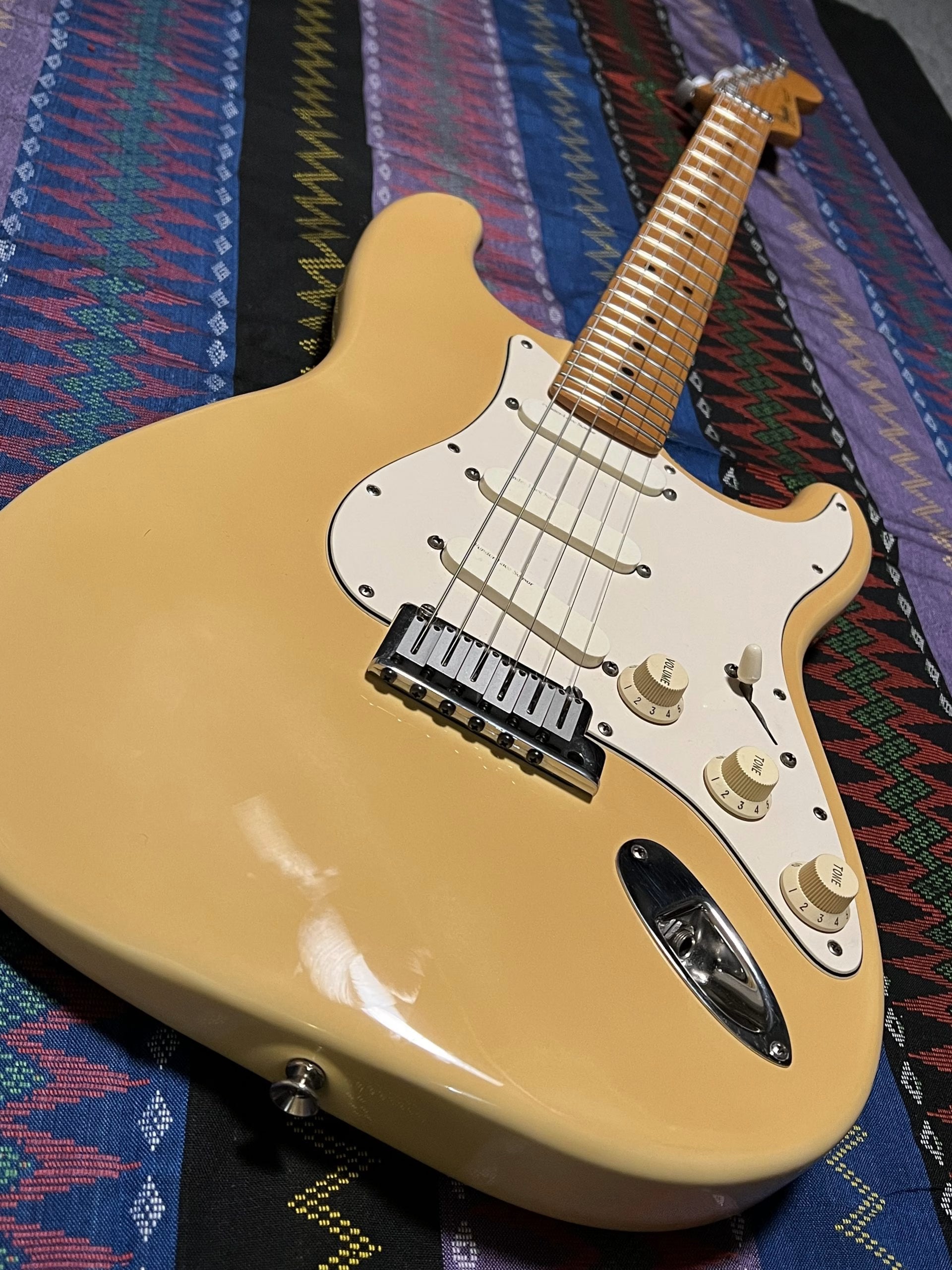 SOLD - 1989 Strat Plus Vintage White