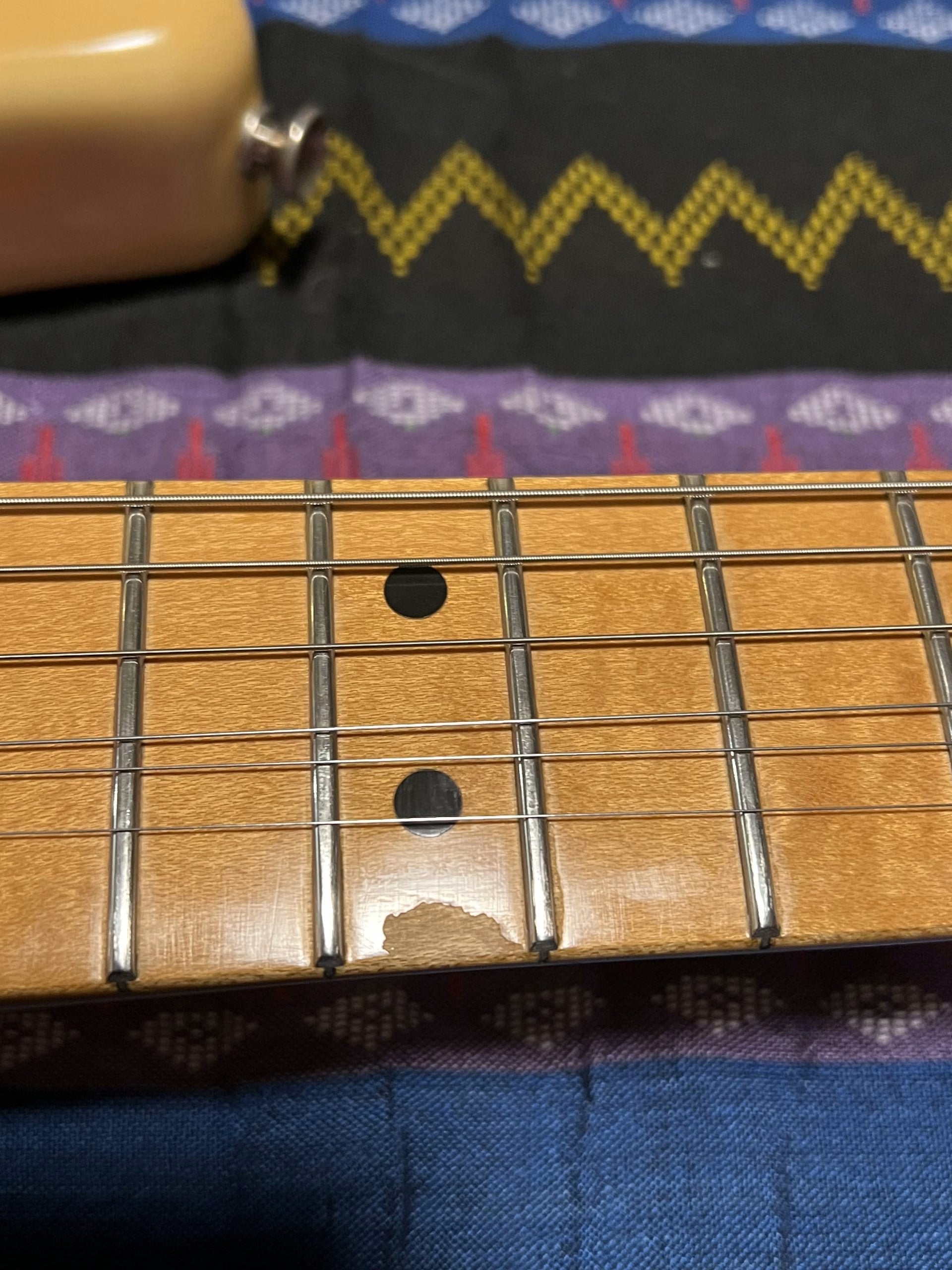 SOLD - 1989 Strat Plus Vintage White