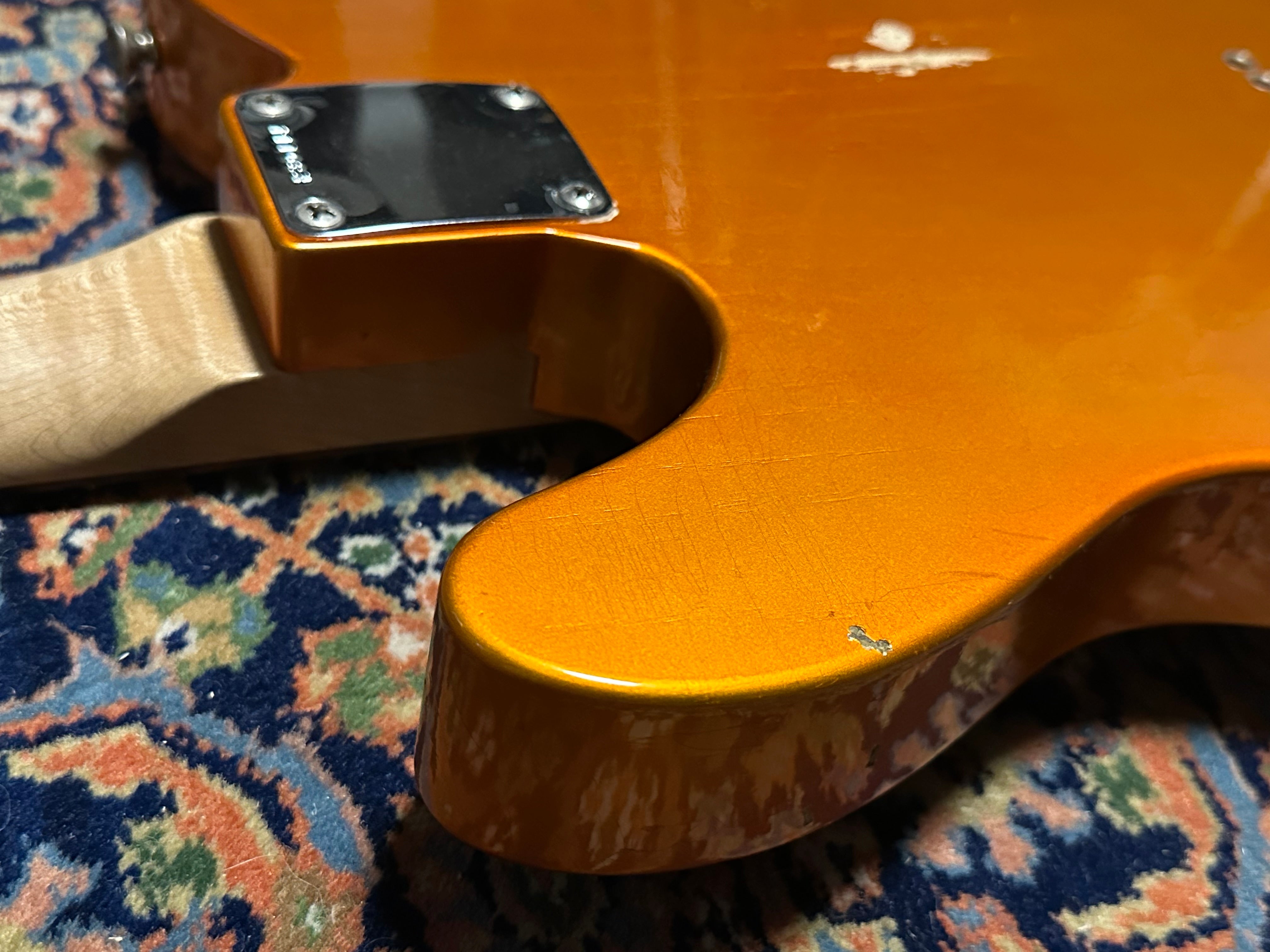 Fender Custom Shop ’59 Journeyman Josefina Campos pickups Telecaster 2014 Candy Tangerine