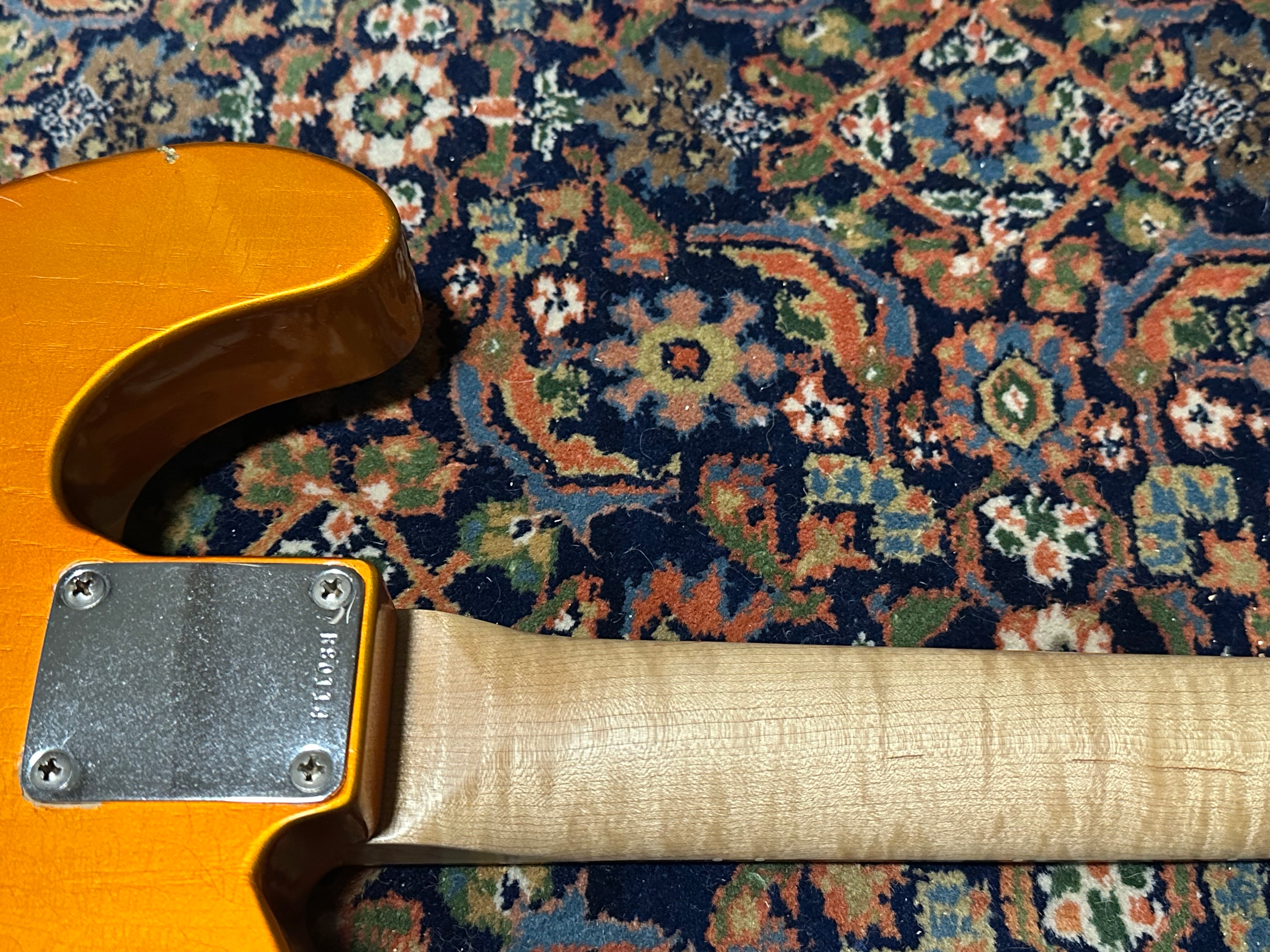 Fender Custom Shop ’59 Journeyman Josefina Campos pickups Telecaster 2014 Candy Tangerine