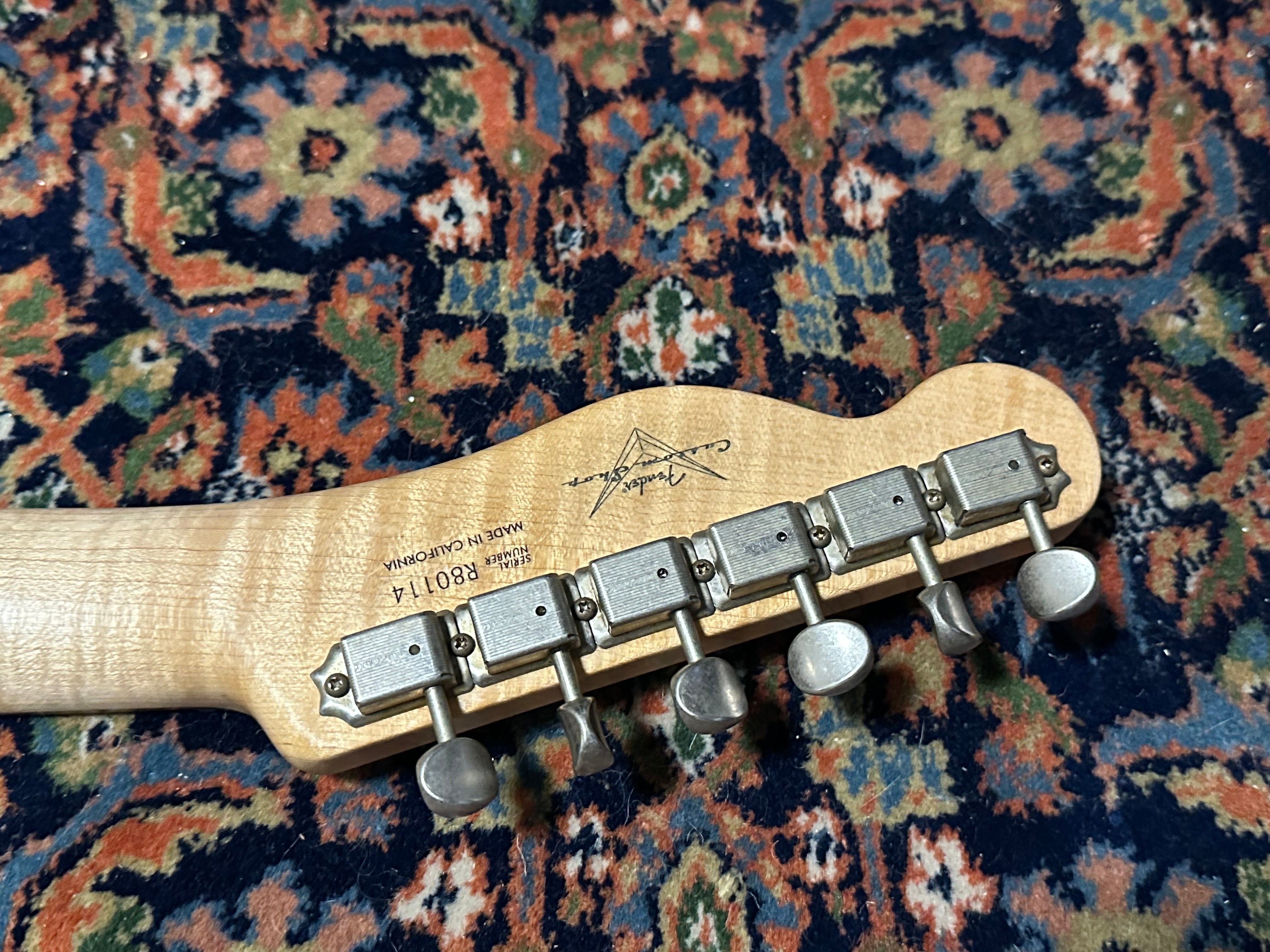 Fender Custom Shop ’59 Journeyman Josefina Campos pickups Telecaster 2014 Candy Tangerine