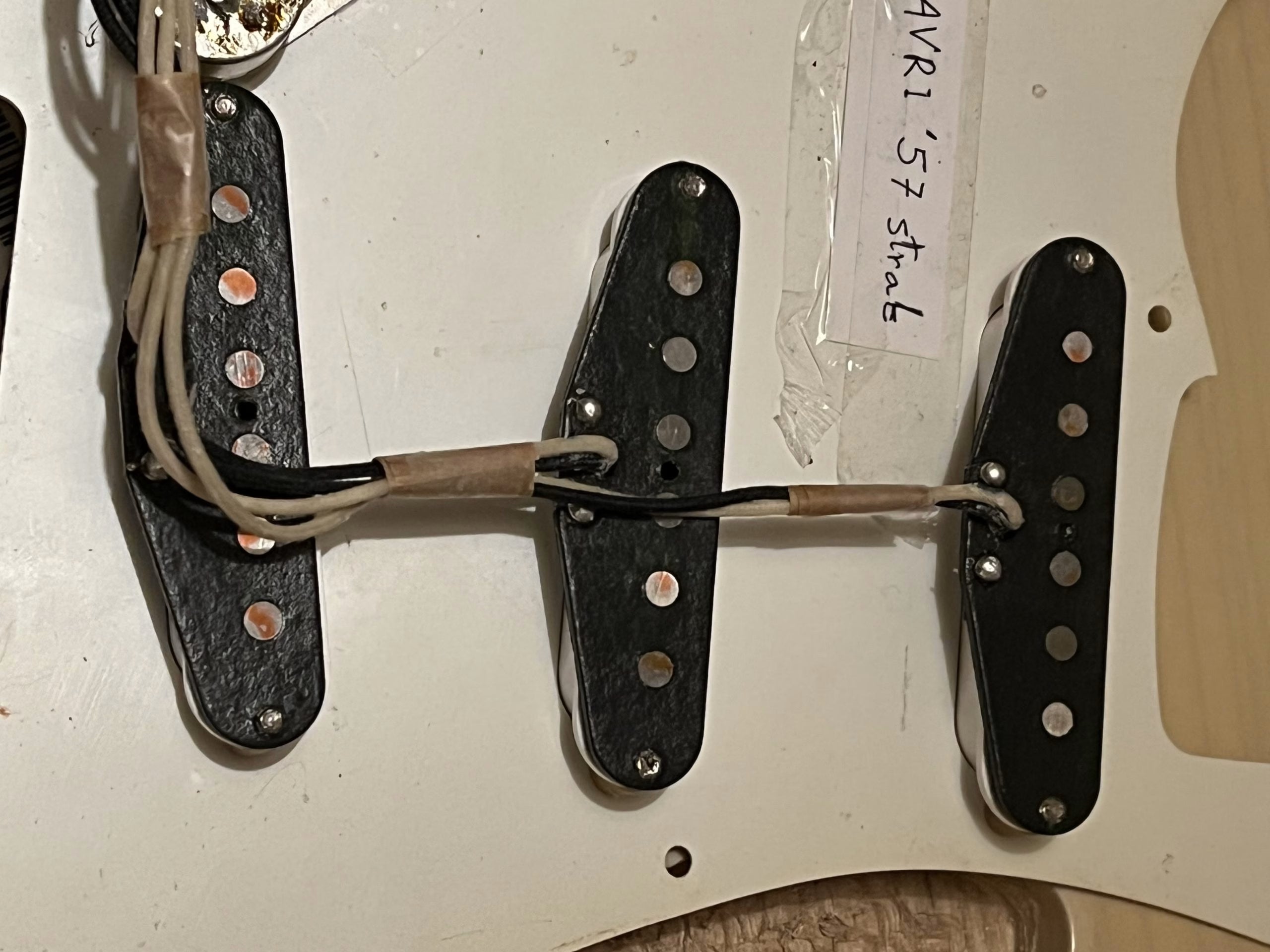 SOLD - 2009 American Vintage '57 Reissue White Blonde
