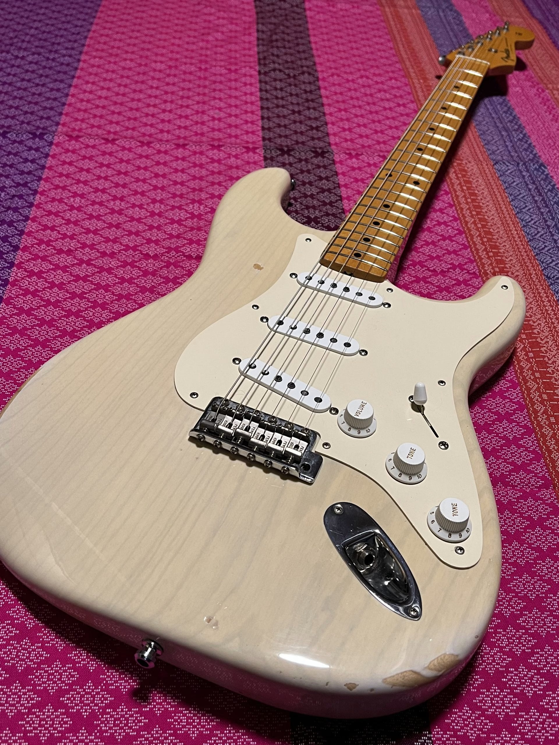 SOLD - 2009 American Vintage '57 Reissue White Blonde