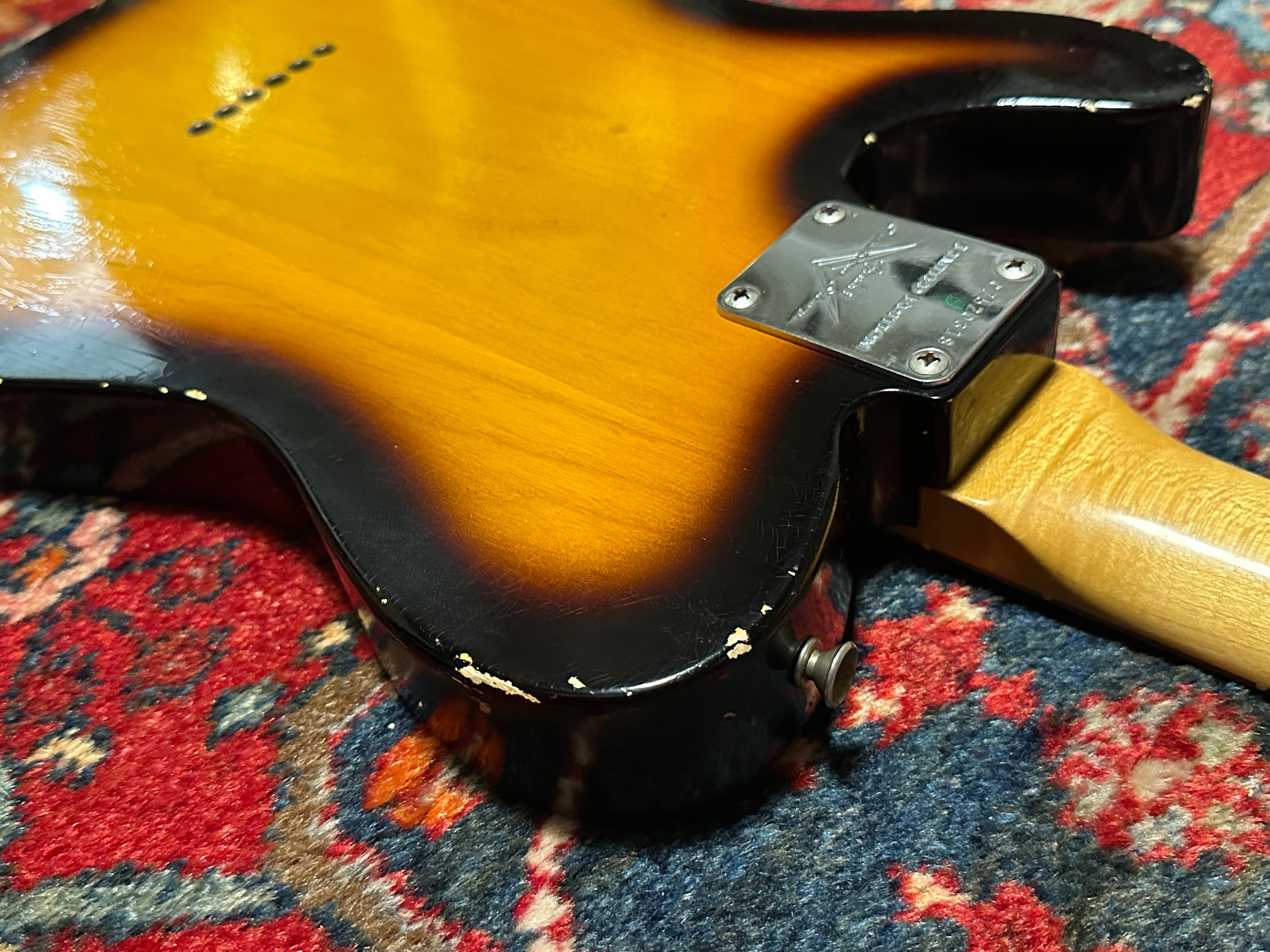 Fender Custom Shop ’60s Duo Tone LTD Abigail Ybarra pickups Relic Telecaster 2012 Sunburst