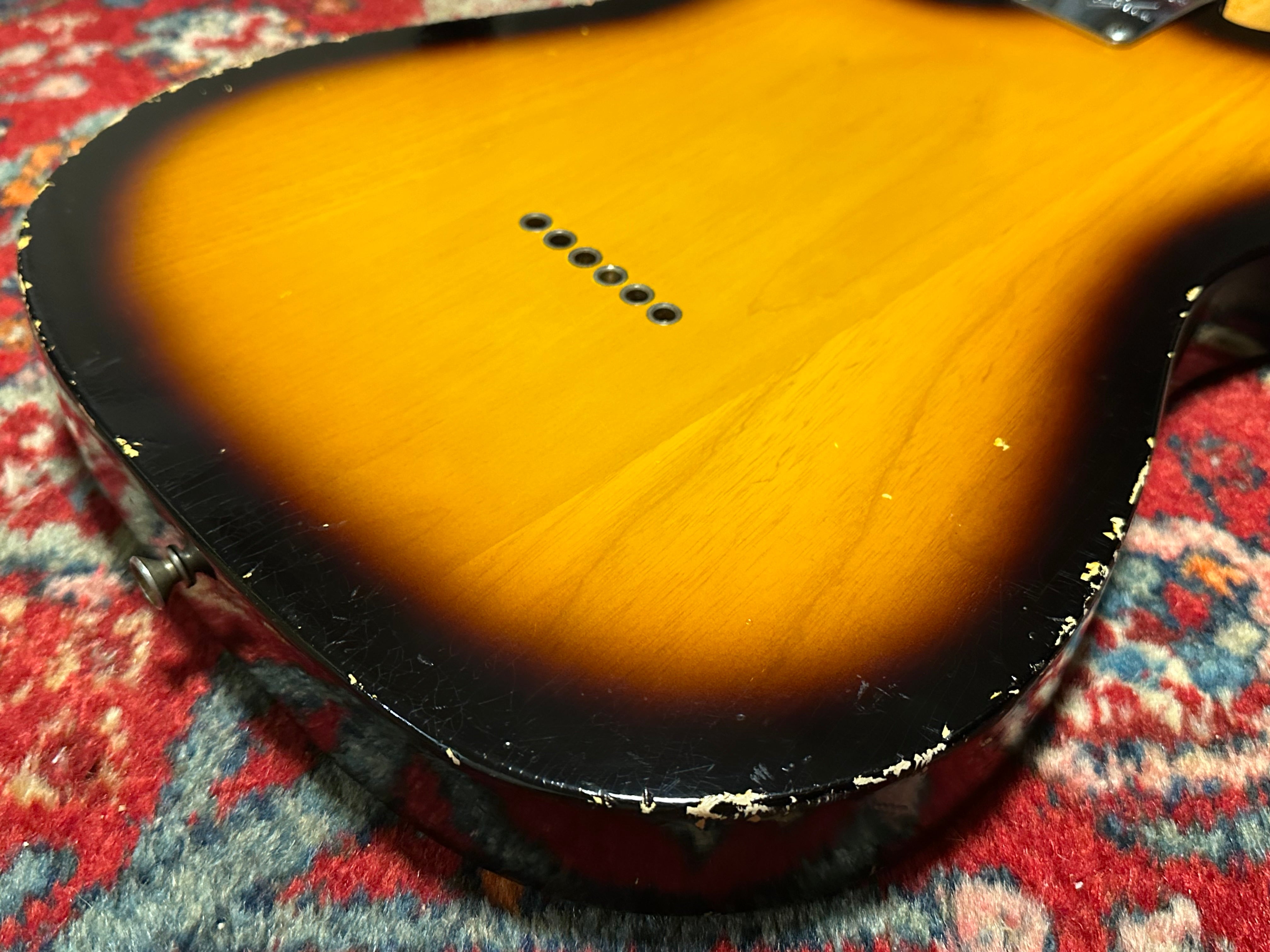 Fender Custom Shop ’60s Duo Tone LTD Abigail Ybarra pickups Relic Telecaster 2012 Sunburst