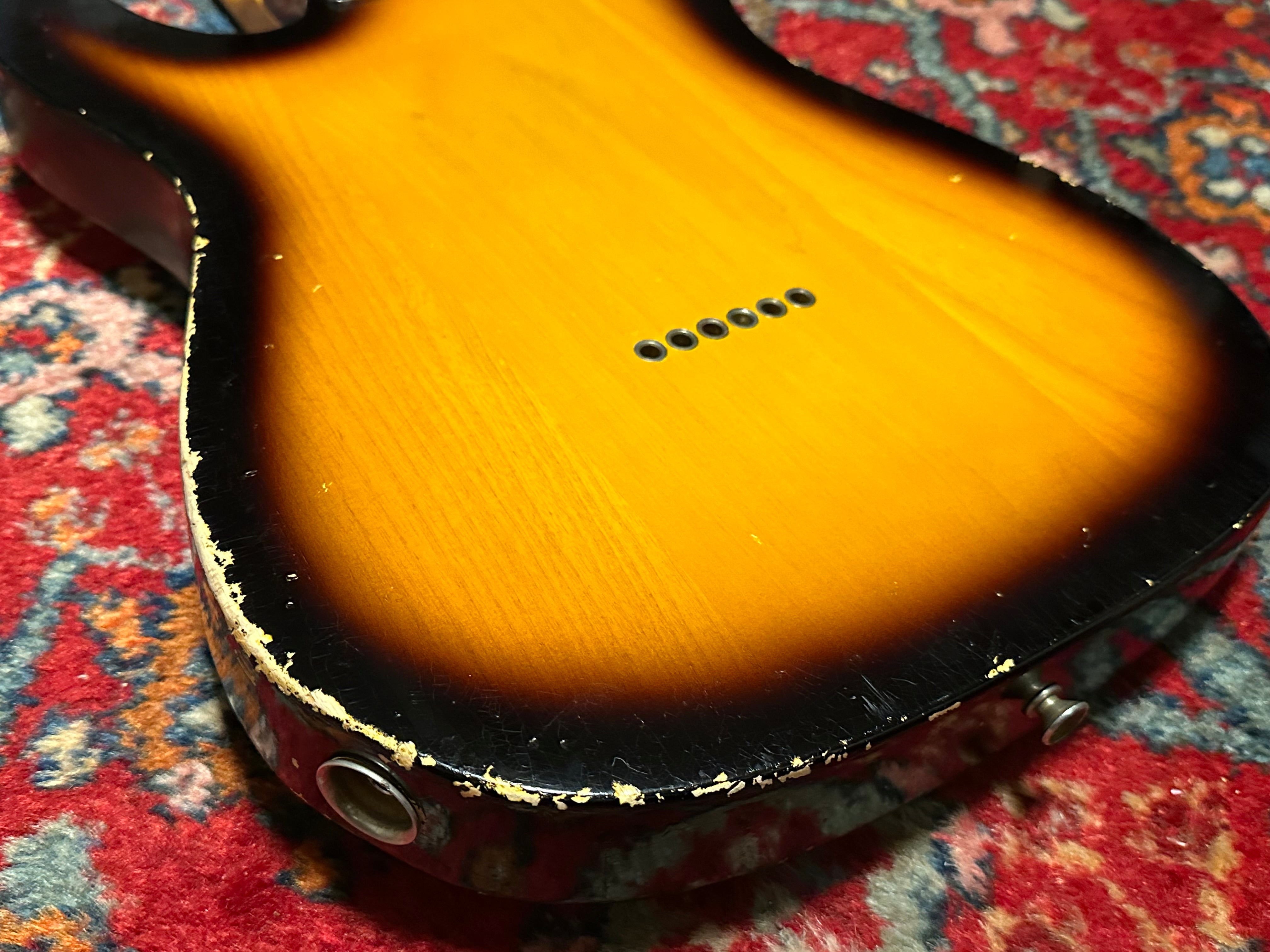 Fender Custom Shop ’60s Duo Tone LTD Abigail Ybarra pickups Relic Telecaster 2012 Sunburst