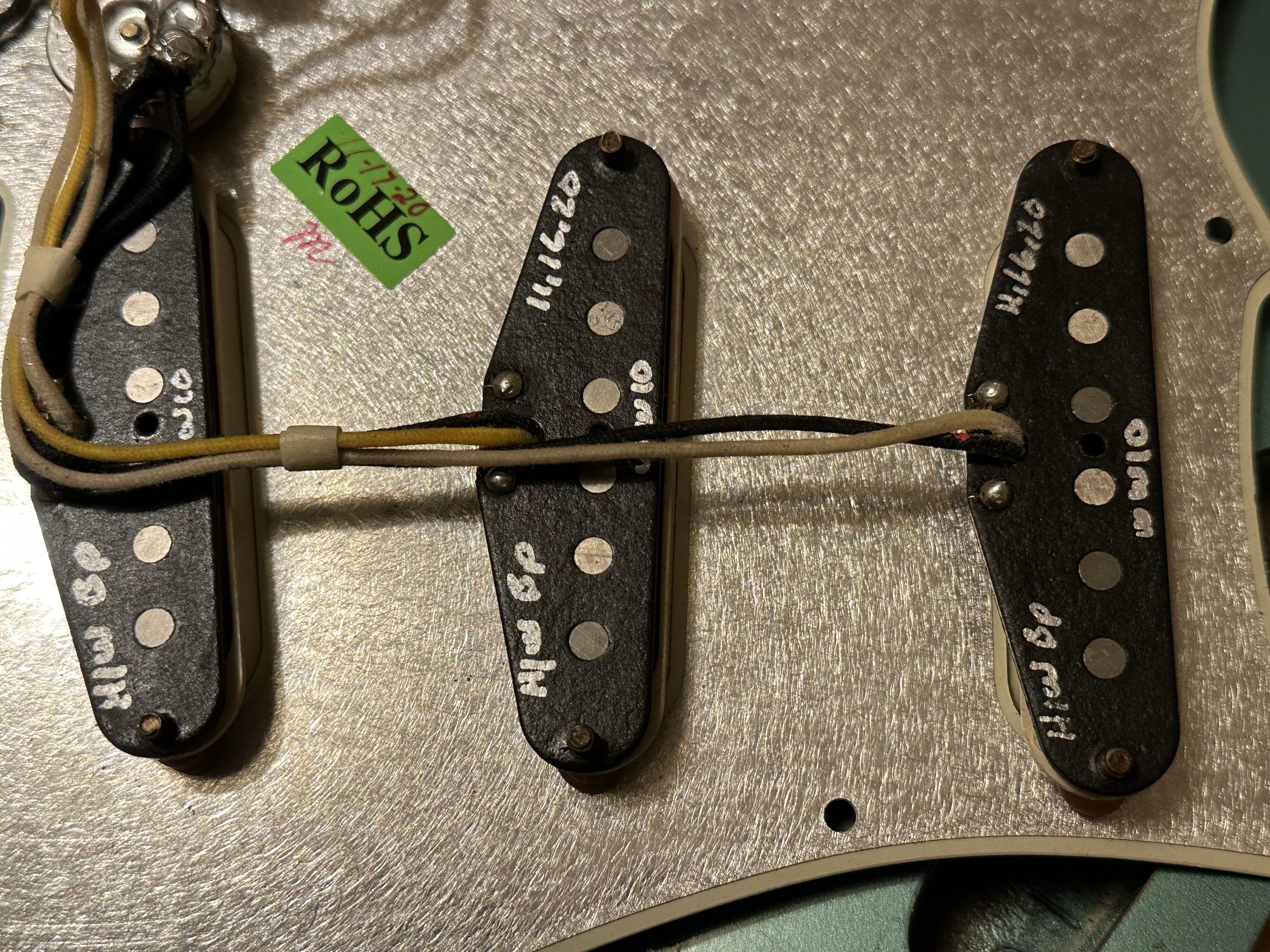 SOLD - 2020 Fender Custom Shop '61 Wildwood LTD Heavy Relic Stratocaster Sherwood Green Metalic