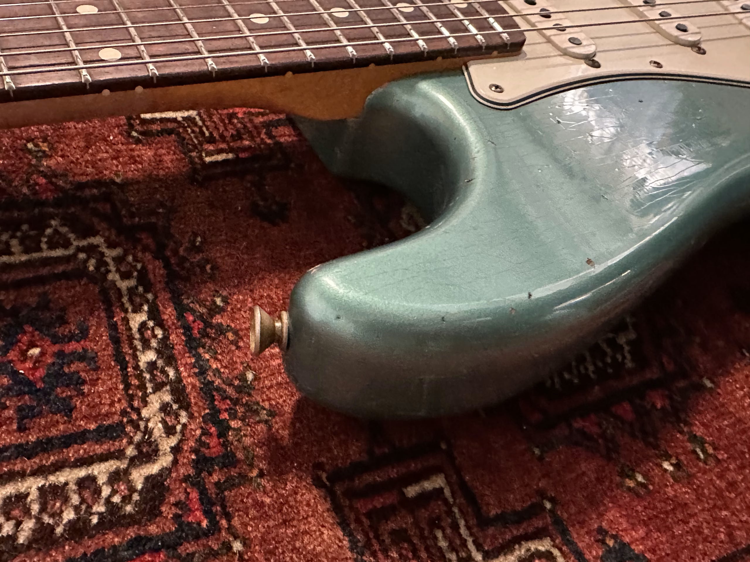 SOLD - 2020 Fender Custom Shop '61 Wildwood LTD Heavy Relic Stratocaster Sherwood Green Metalic