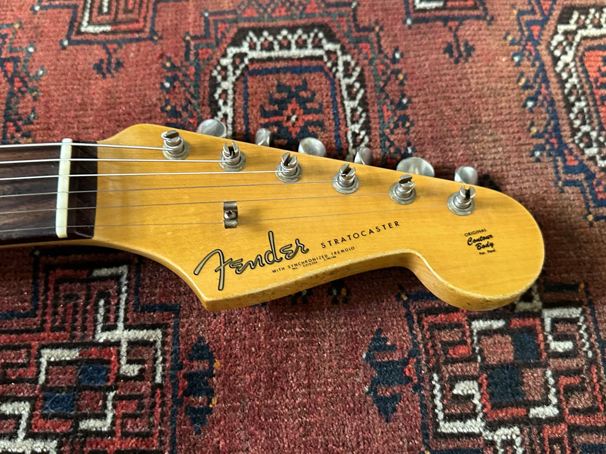 SOLD - 2020 Fender Custom Shop '61 Wildwood LTD Heavy Relic Stratocaster Sherwood Green Metalic