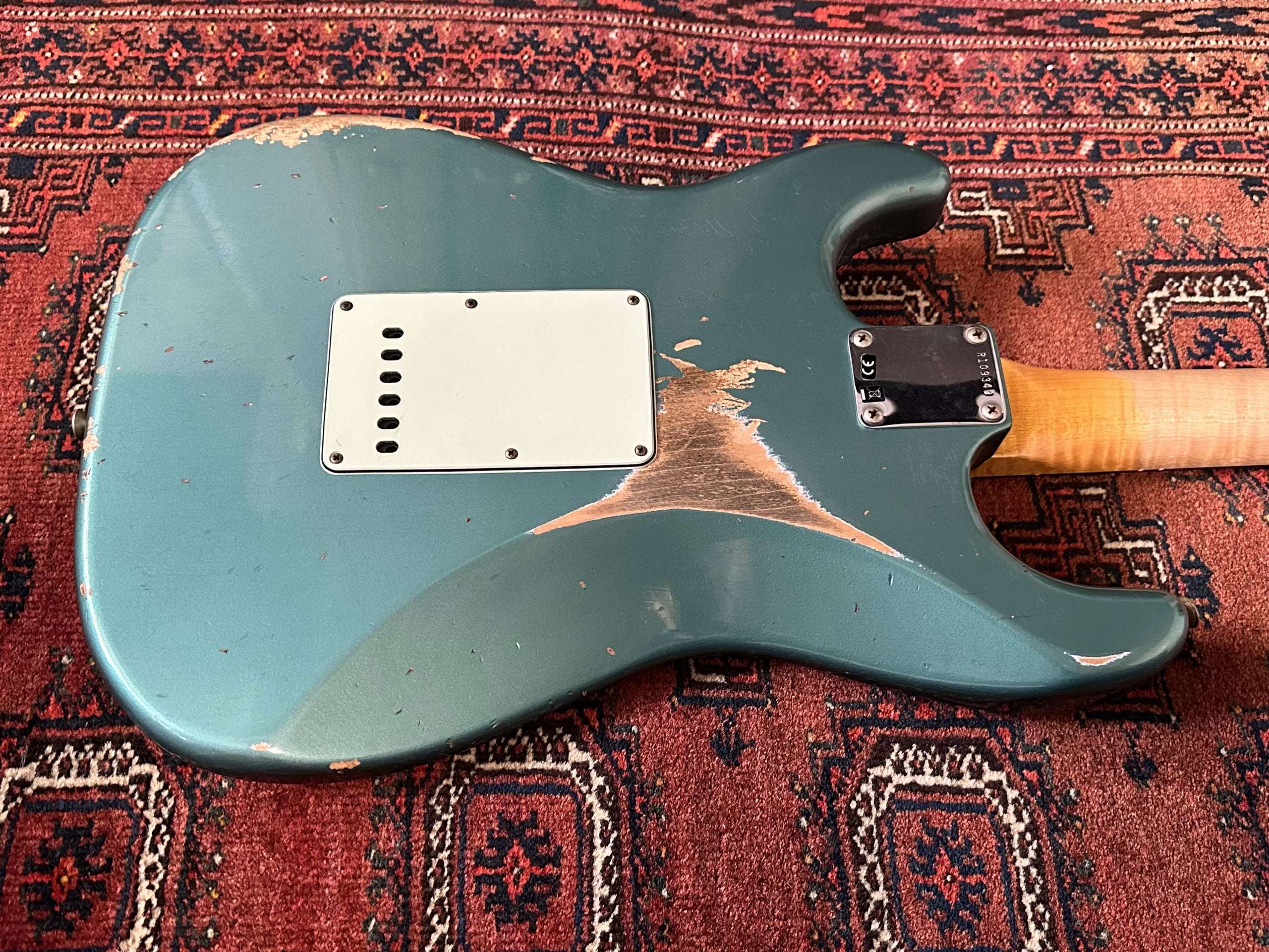 SOLD - 2020 Fender Custom Shop '61 Wildwood LTD Heavy Relic Stratocaster Sherwood Green Metalic