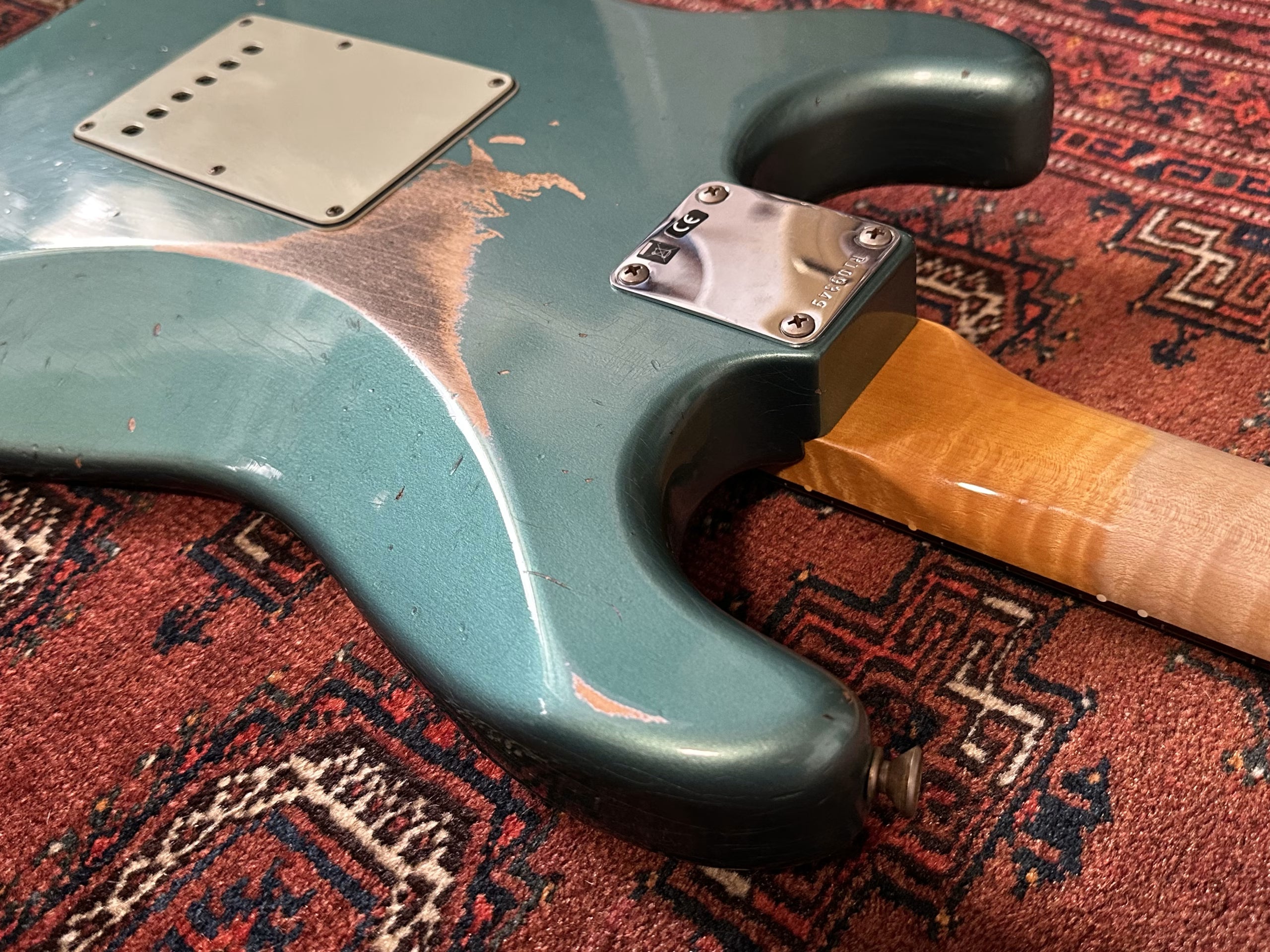 SOLD - 2020 Fender Custom Shop '61 Wildwood LTD Heavy Relic Stratocaster Sherwood Green Metalic