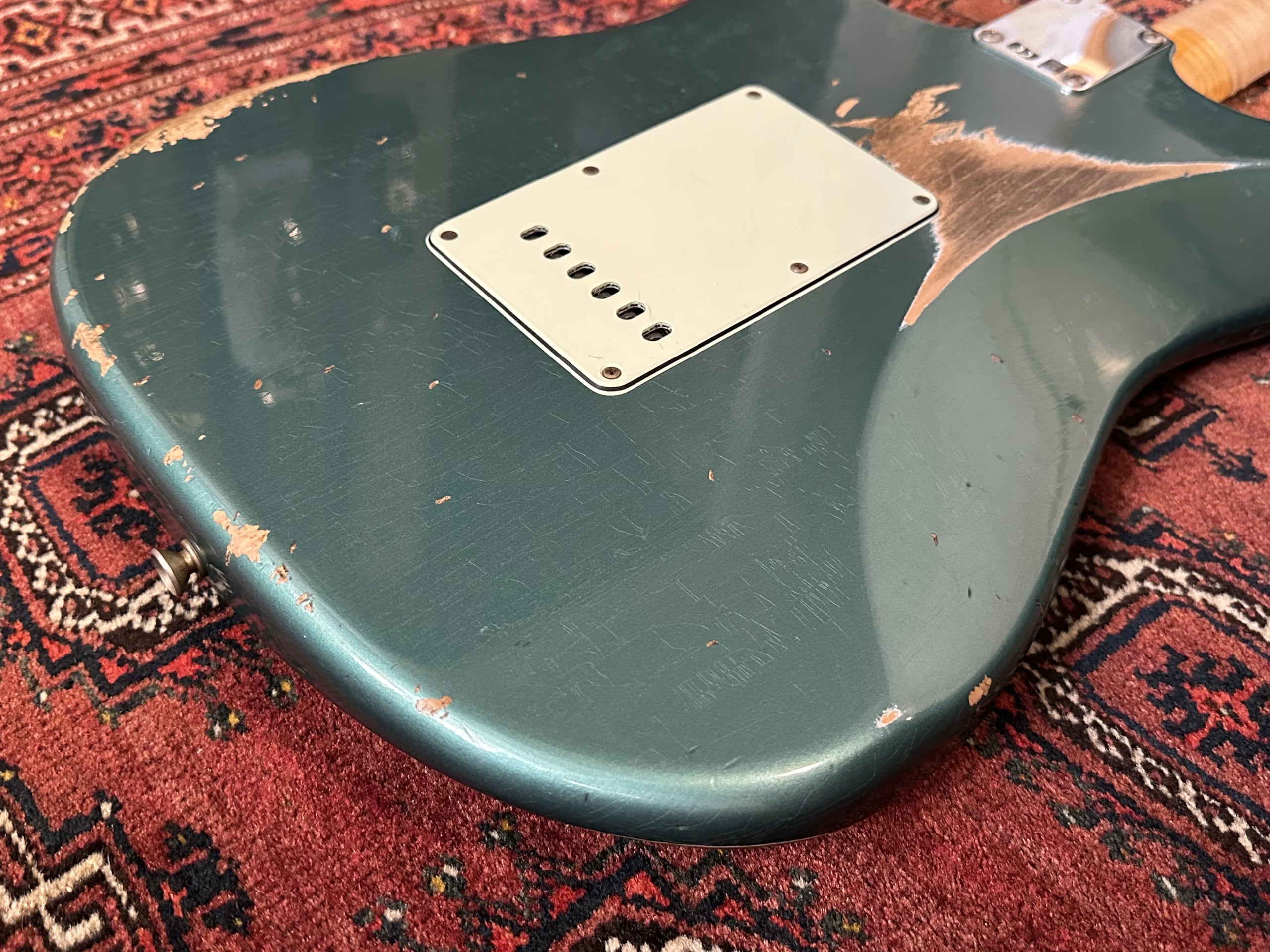 SOLD - 2020 Fender Custom Shop '61 Wildwood LTD Heavy Relic Stratocaster Sherwood Green Metalic