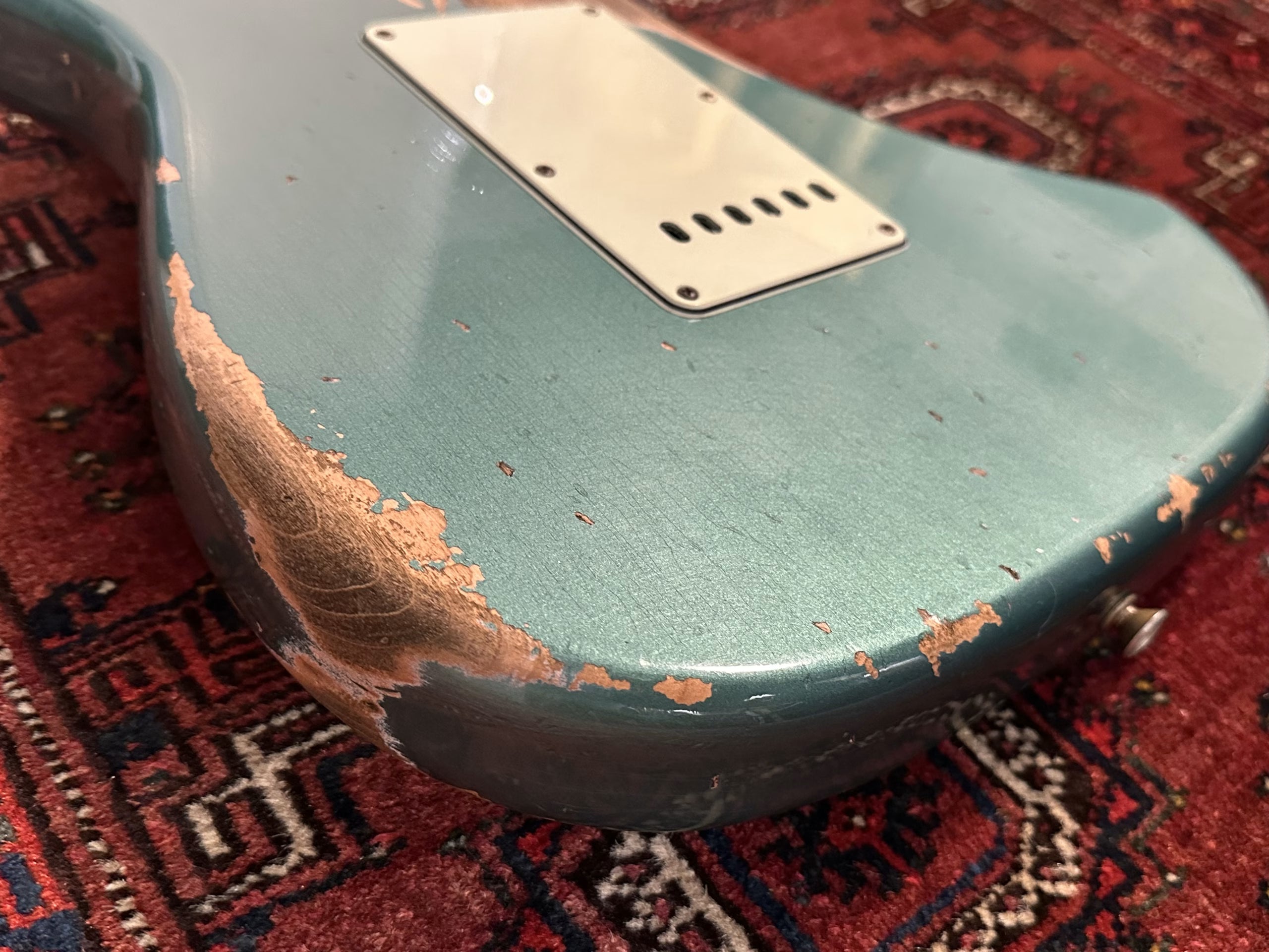 SOLD - 2020 Fender Custom Shop '61 Wildwood LTD Heavy Relic Stratocaster Sherwood Green Metalic
