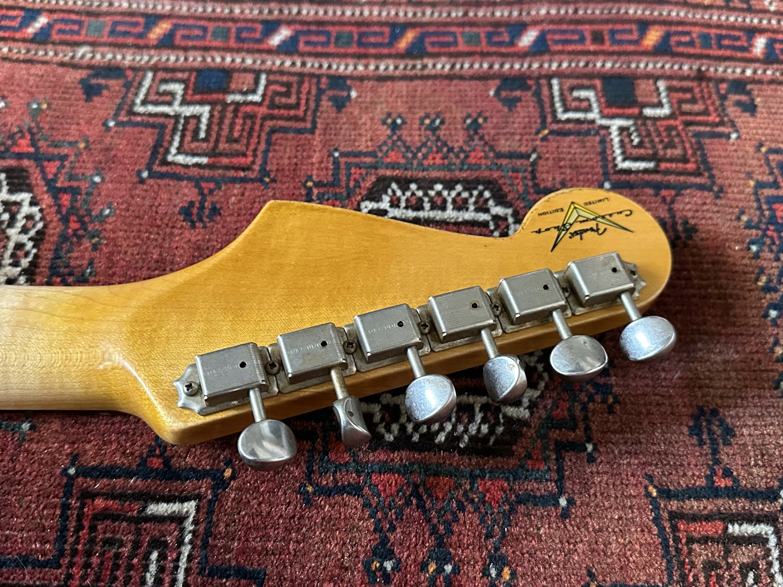 SOLD - 2020 Fender Custom Shop '61 Wildwood LTD Heavy Relic Stratocaster Sherwood Green Metalic