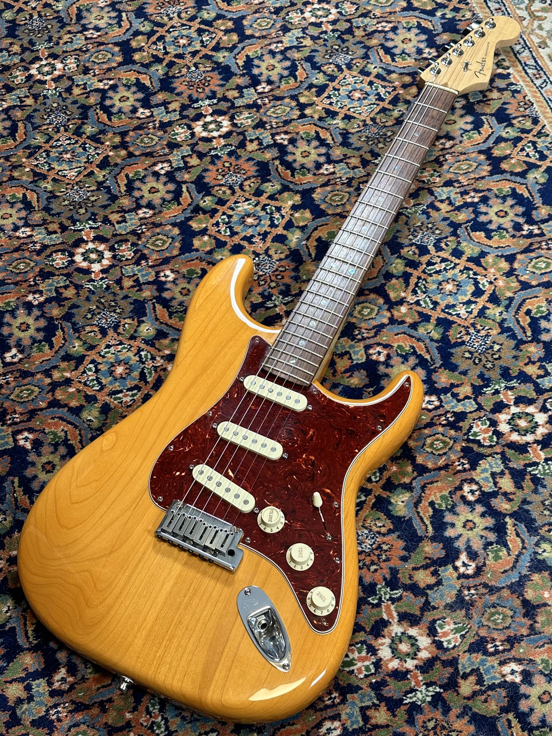 SOLD - 2008 Fender American Deluxe Stratocaster Amber