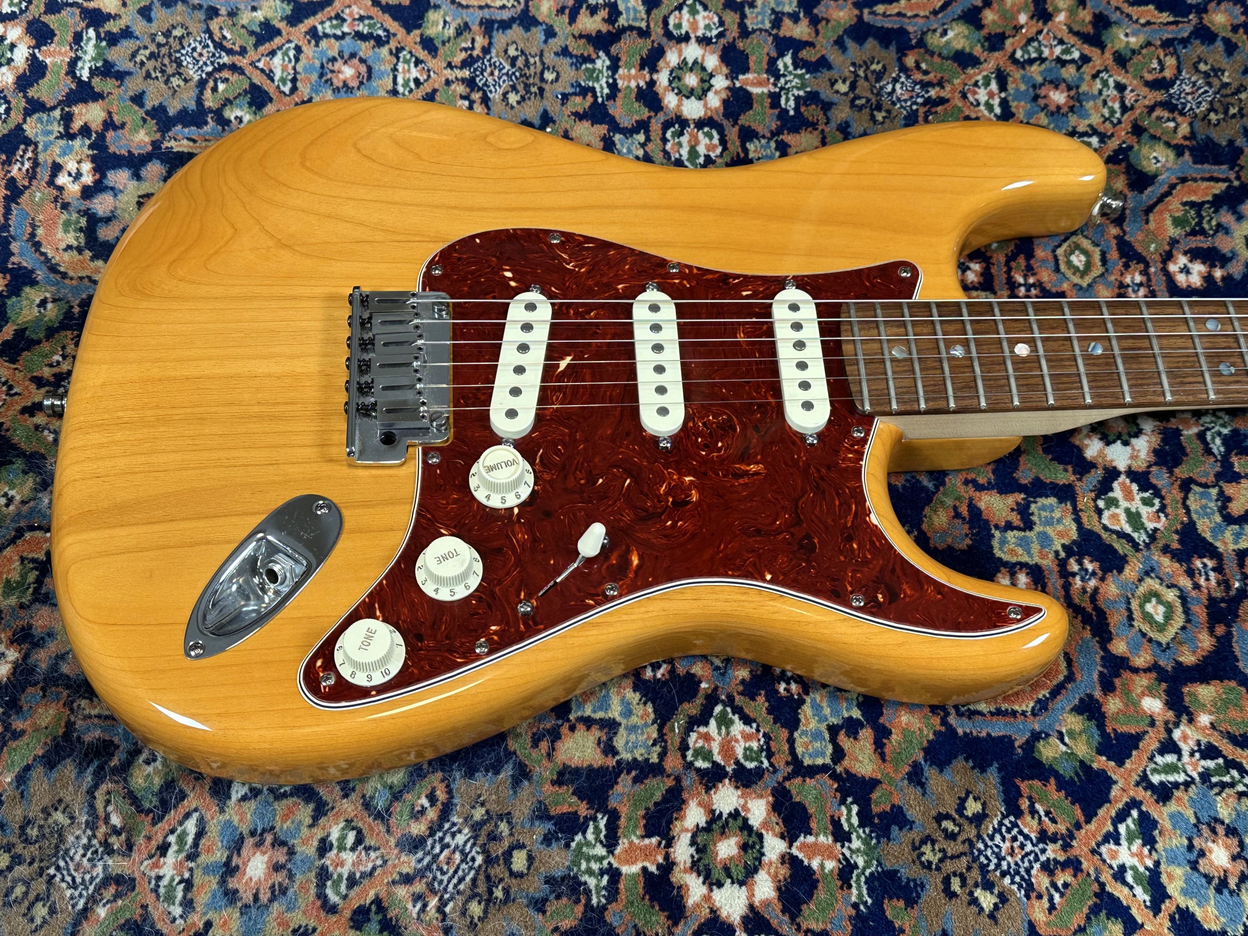 SOLD - 2008 Fender American Deluxe Stratocaster Amber