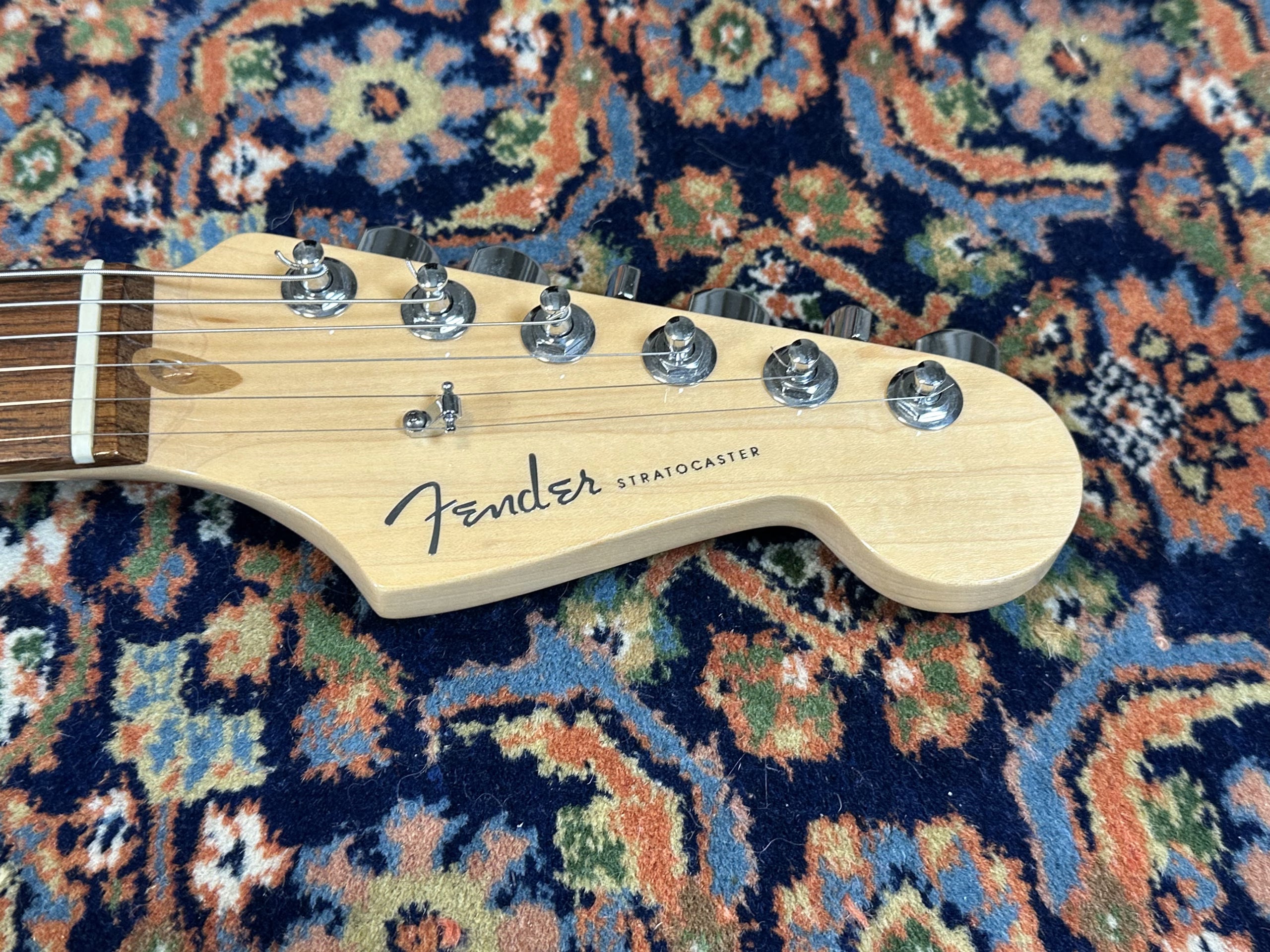 SOLD - 2008 Fender American Deluxe Stratocaster Amber