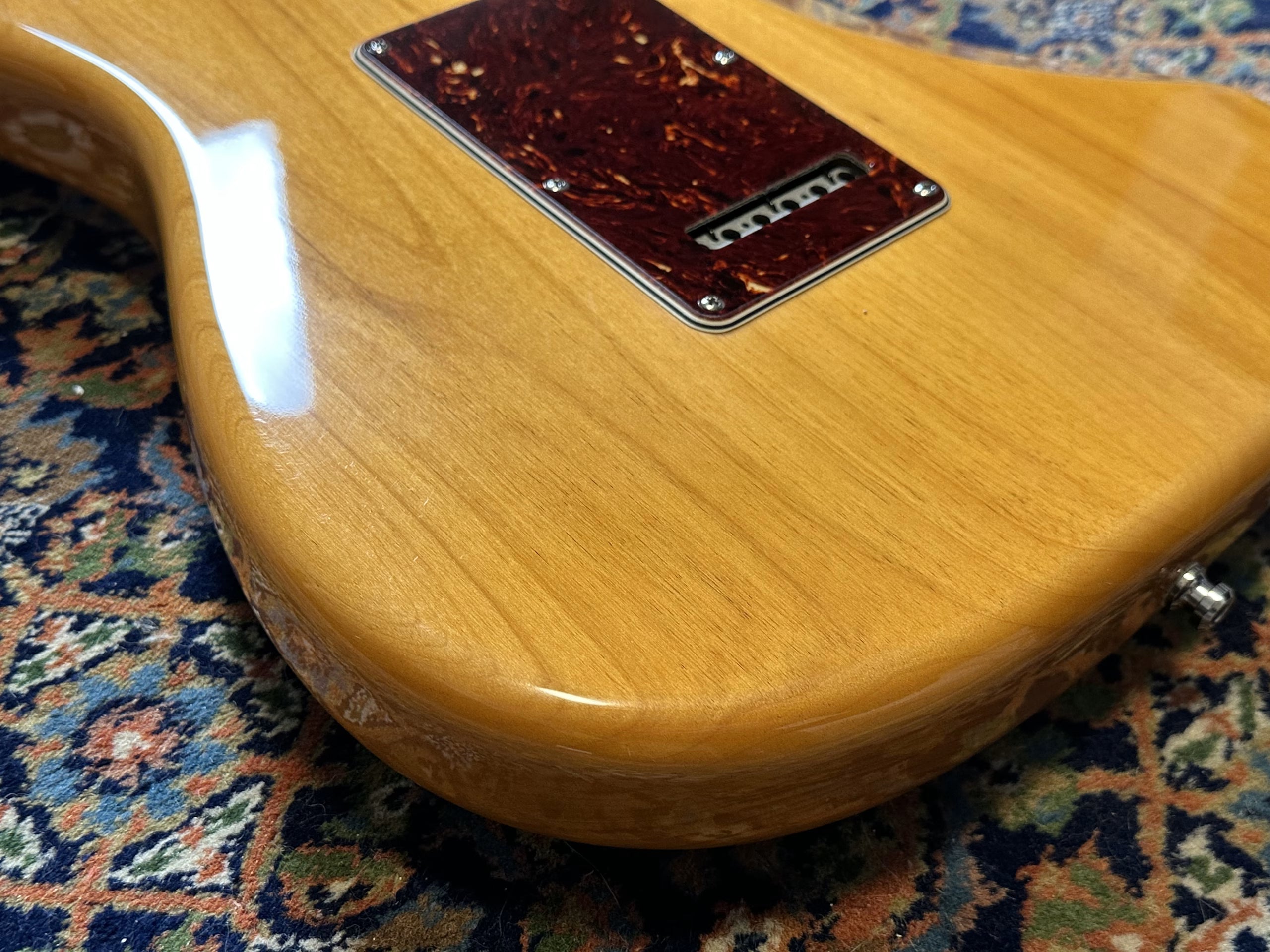 SOLD - 2008 Fender American Deluxe Stratocaster Amber