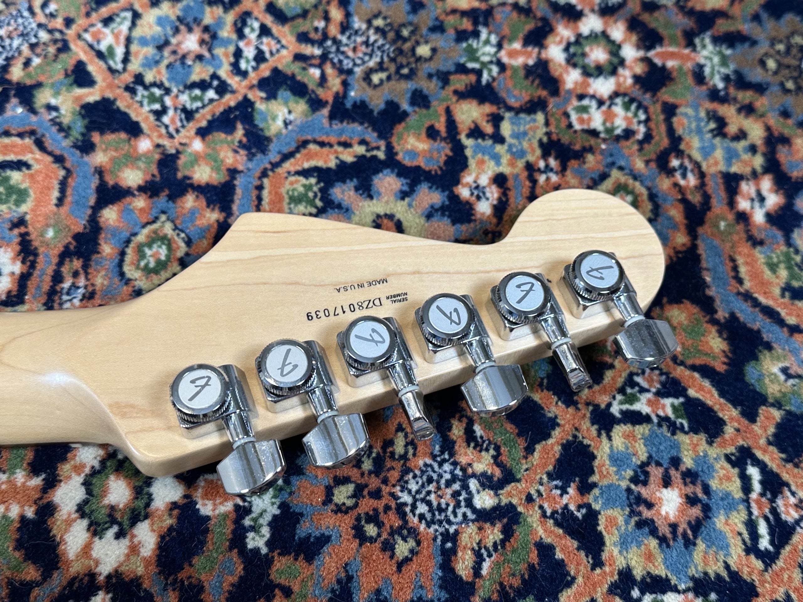 SOLD - 2008 Fender American Deluxe Stratocaster Amber