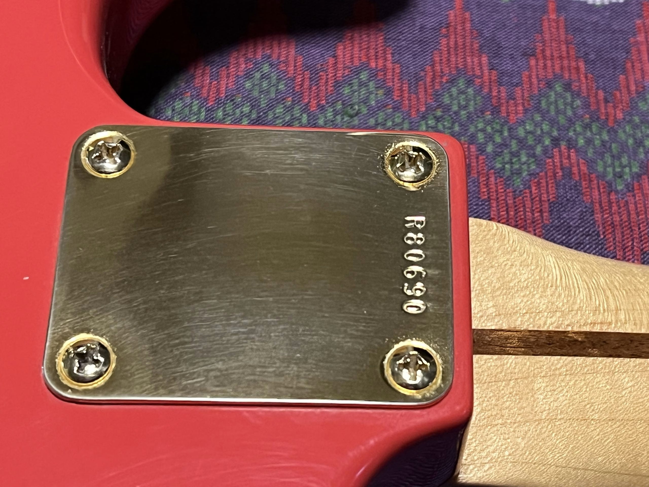 SOLD - 2015 Custom Shop 56 NOS Stratocaster Fiesta Red