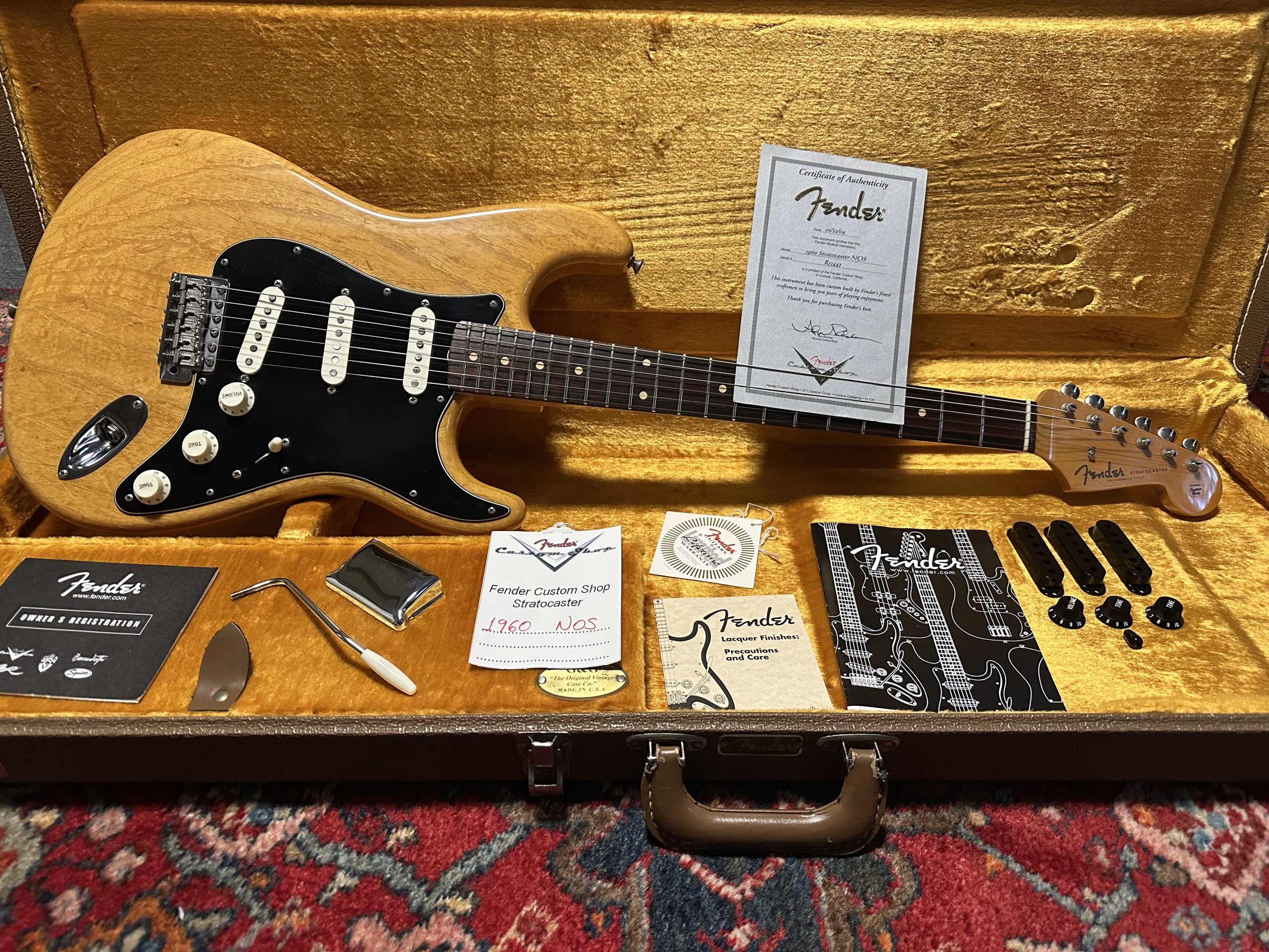 Fender Custom Shop '60 NOS Stratocaster 2004 Natural