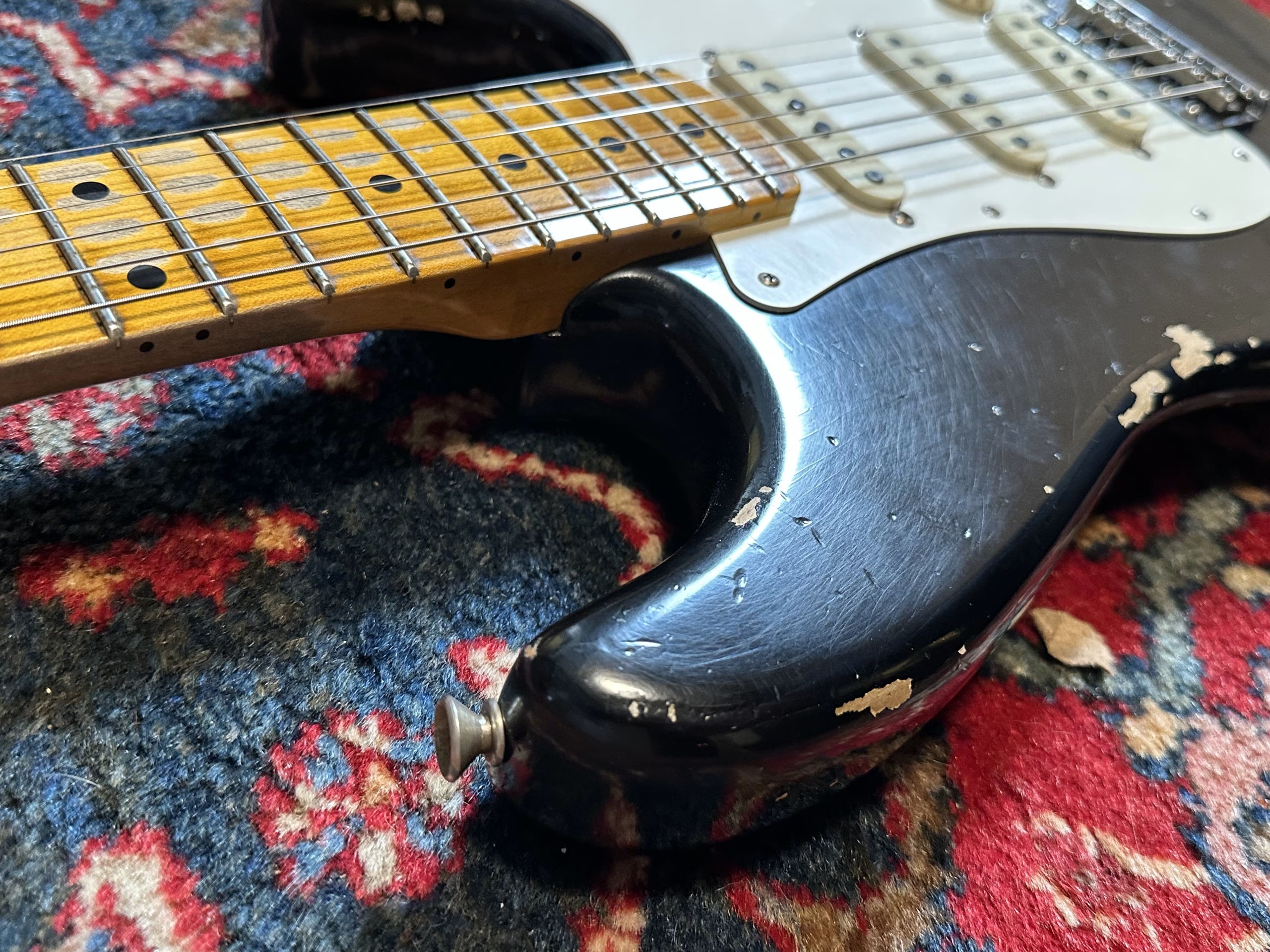 SOLD - 2019 Fender Custom Shop '59 Heavy Relic Stratocaster Black