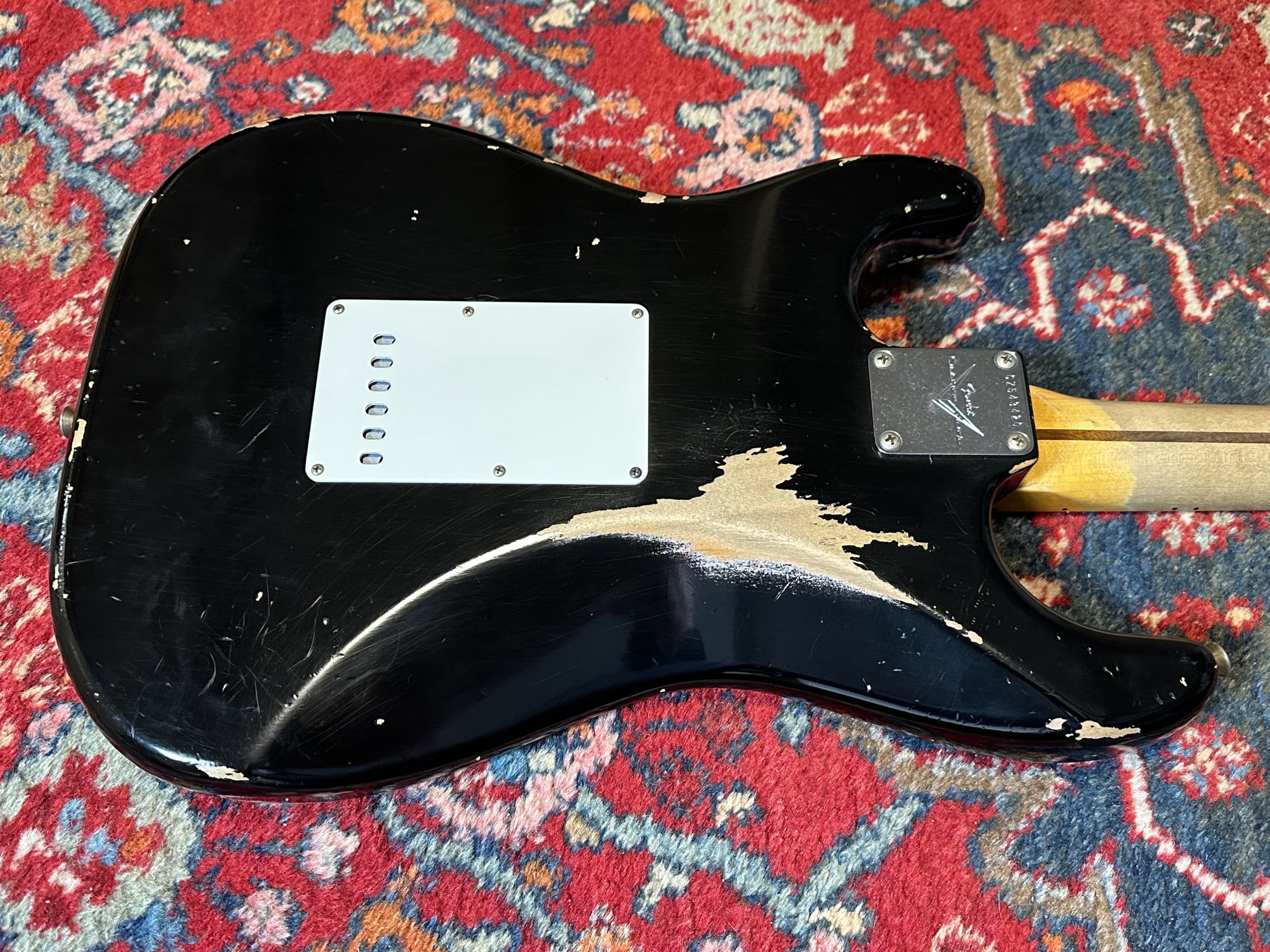 SOLD - 2019 Fender Custom Shop '59 Heavy Relic Stratocaster Black