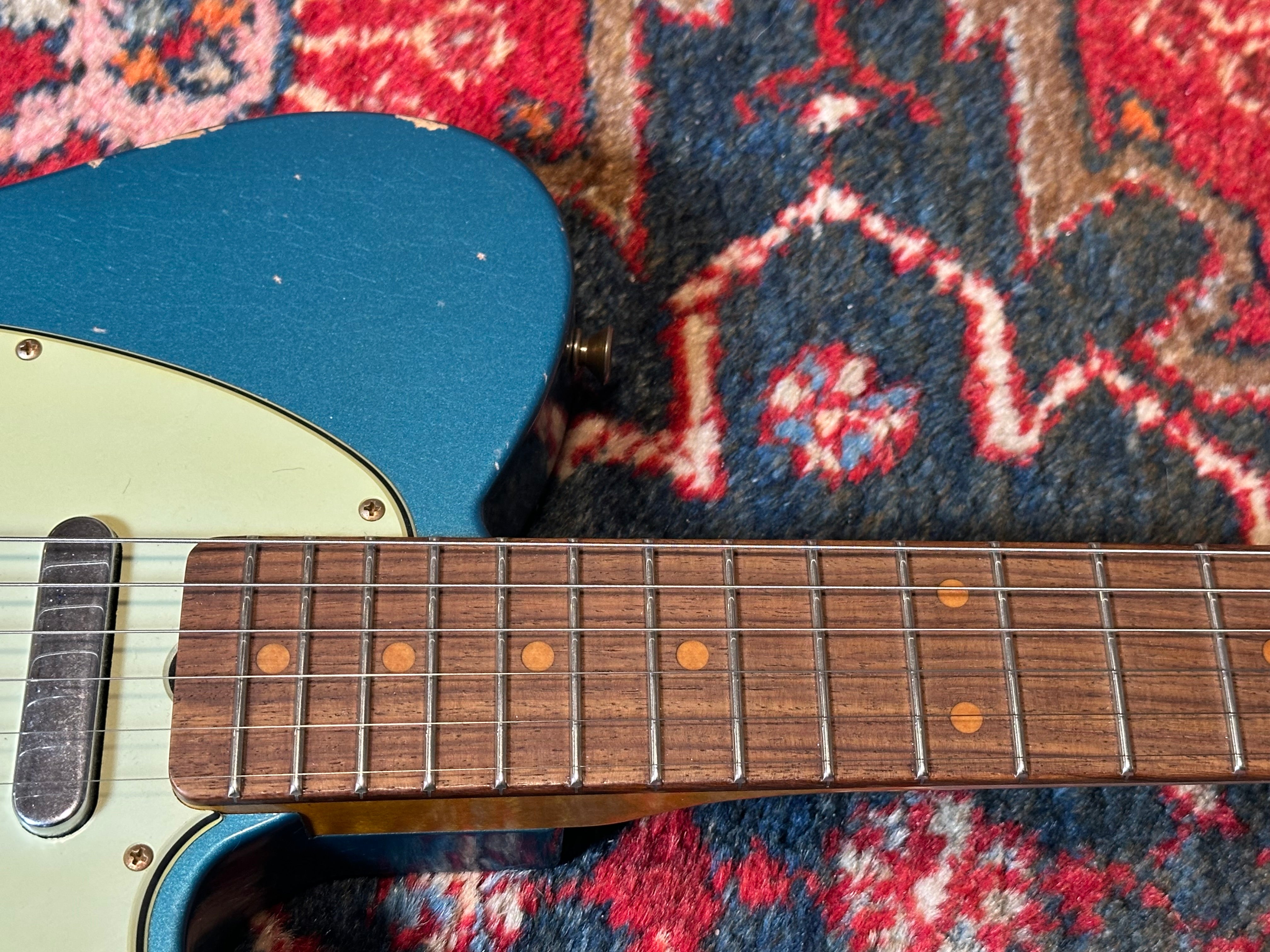 SOLD – 2023 Fender Custom Shop ’60 Limited Edition Relic Telecaster in Ocean Tuquoise