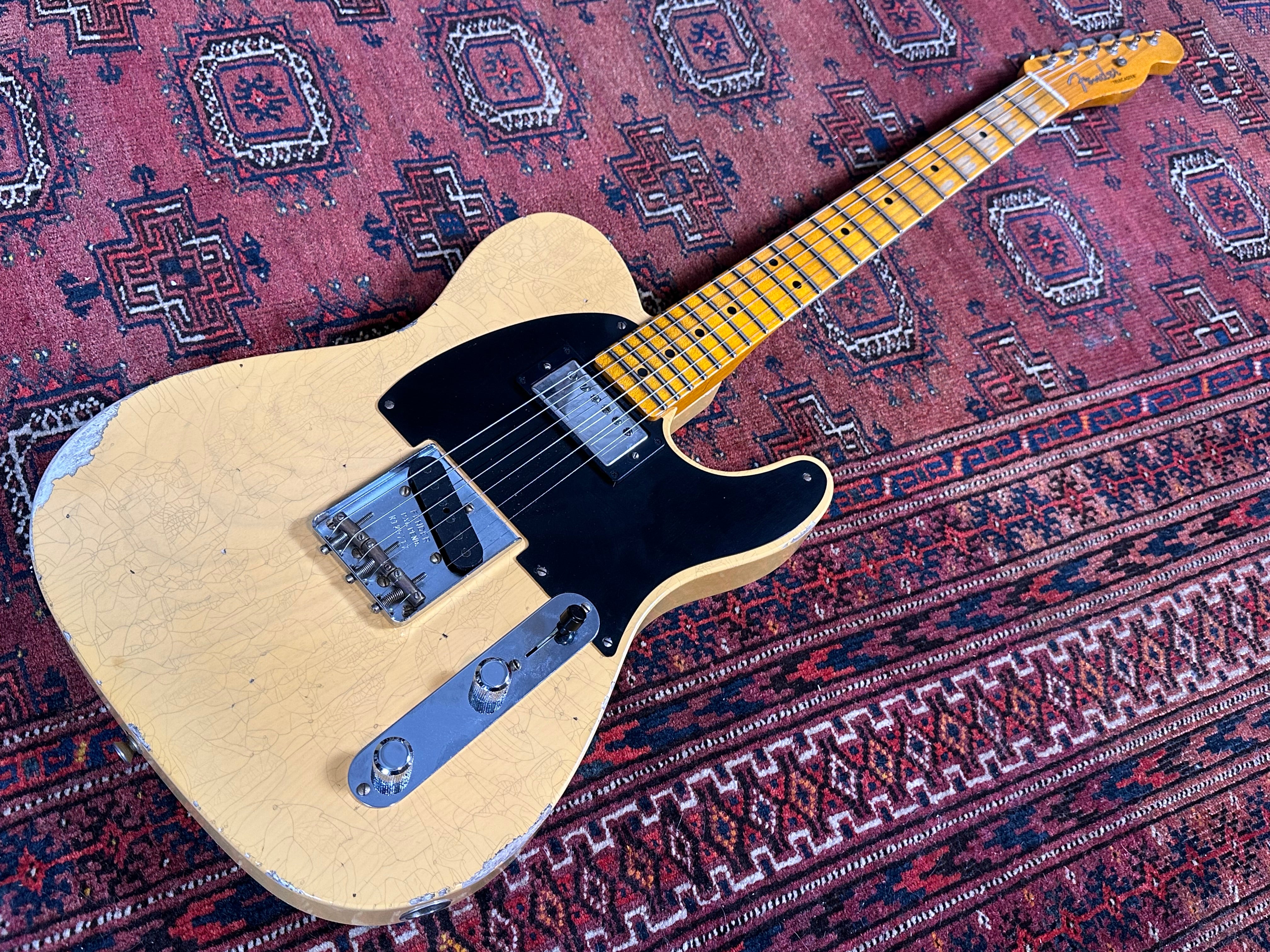 Reserved - Fender Custom Shop ’51 HS Relic Telecaster 2022 Nocaster Blonde