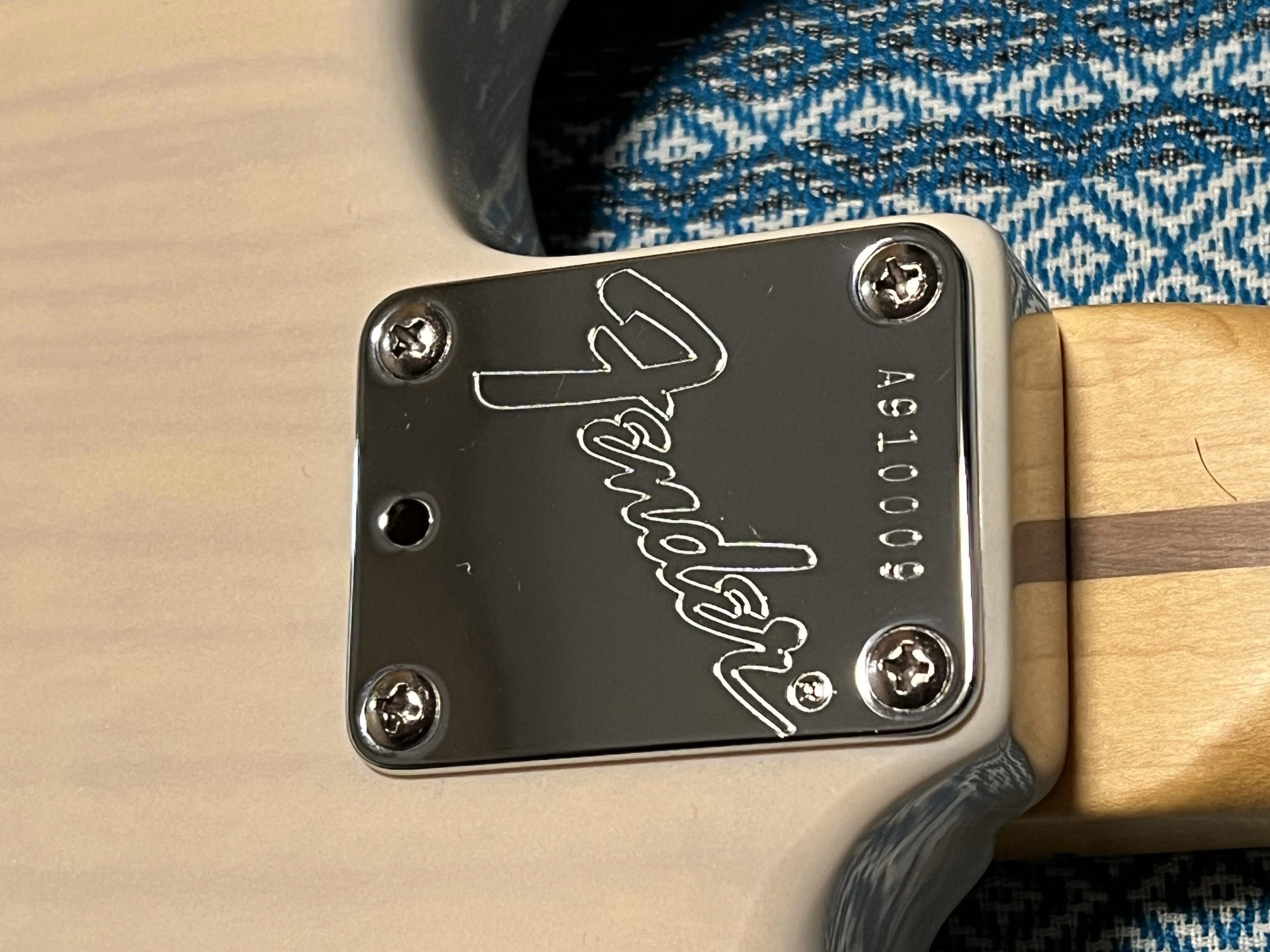 SOLD - 1991 Custom Shop Strat Plus White Blonde