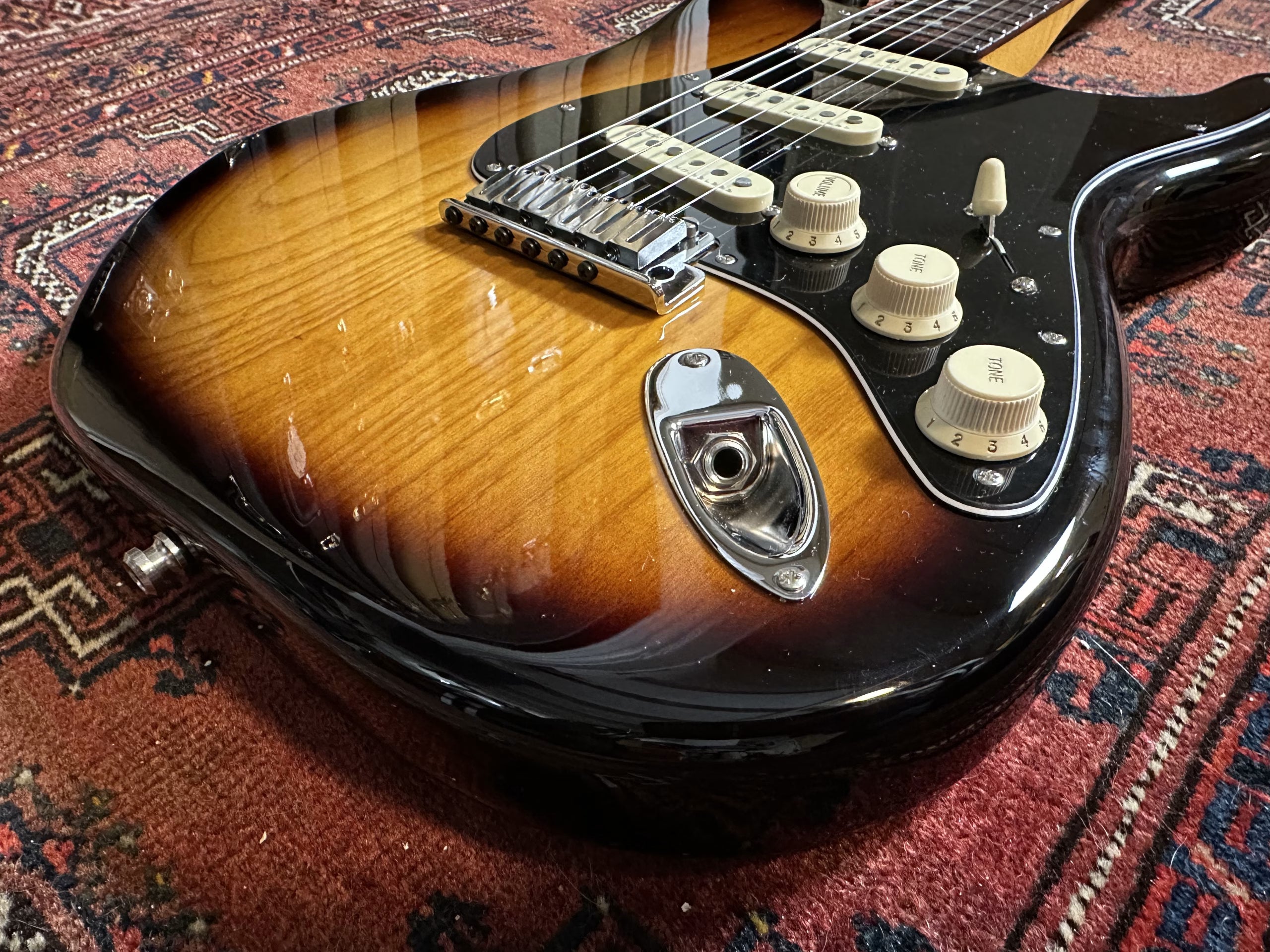 SOLD - 2021 Fender Ultra Luxe Stratocaster Sunburst