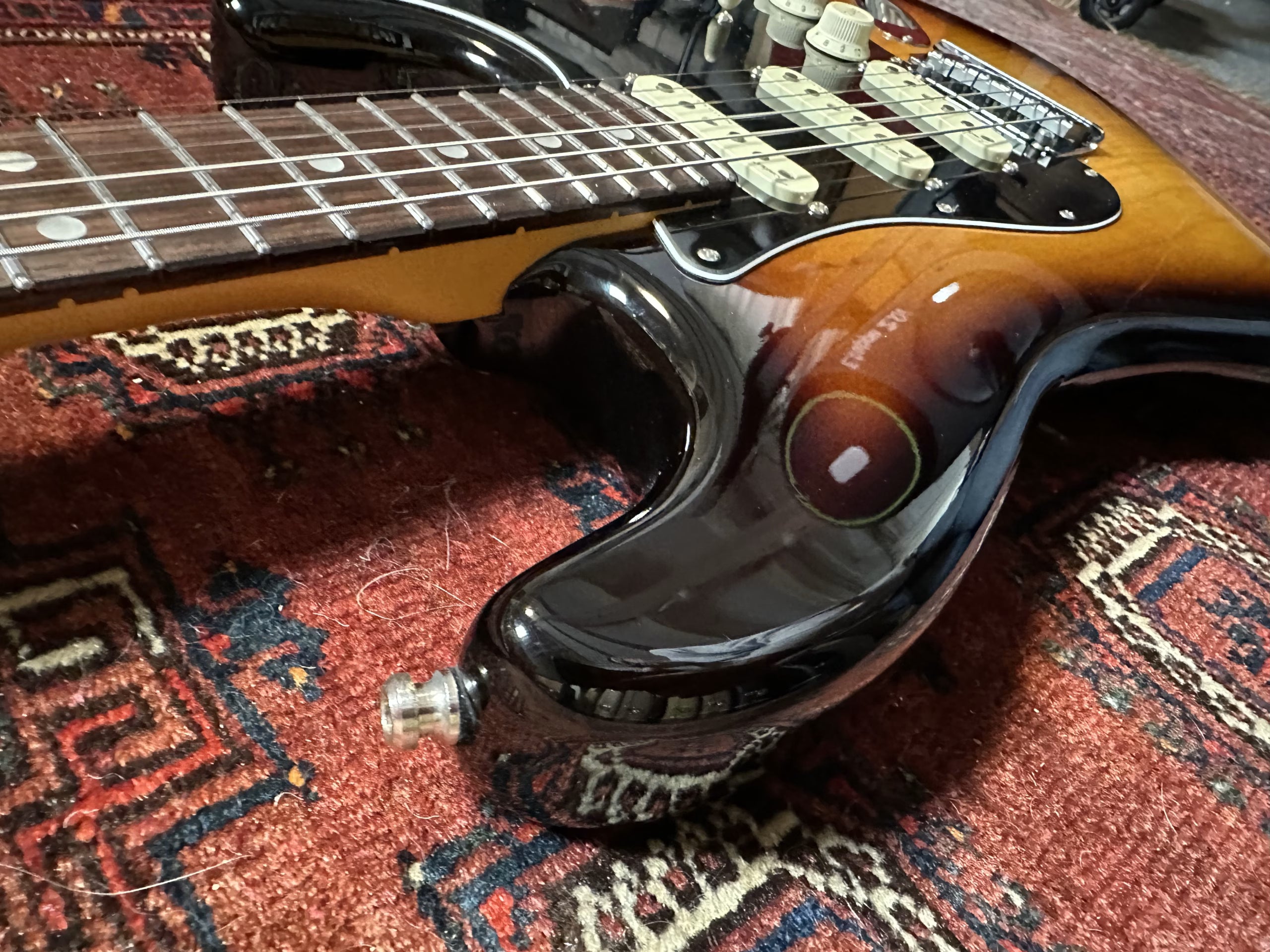 SOLD - 2021 Fender Ultra Luxe Stratocaster Sunburst