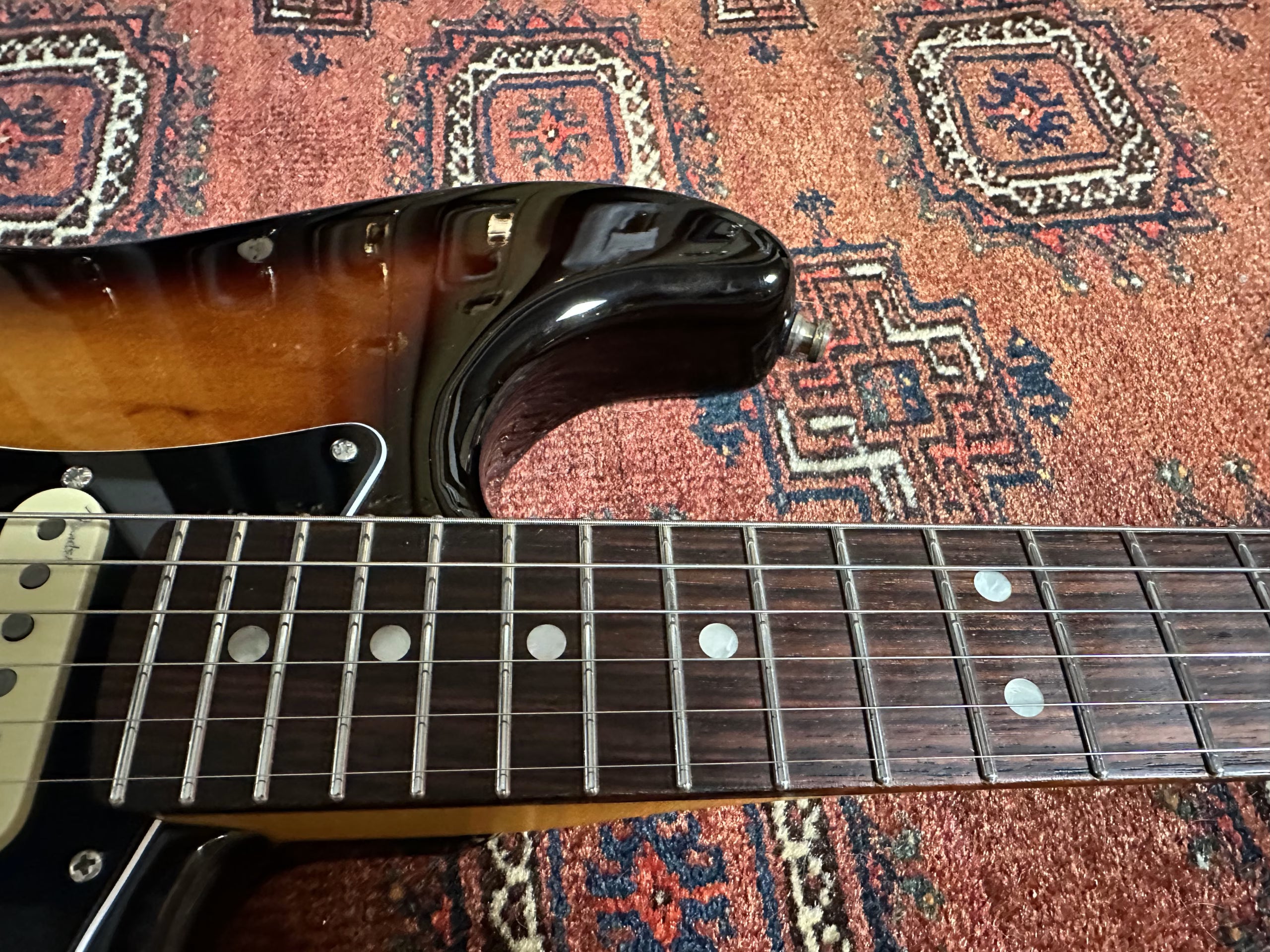 SOLD - 2021 Fender Ultra Luxe Stratocaster Sunburst
