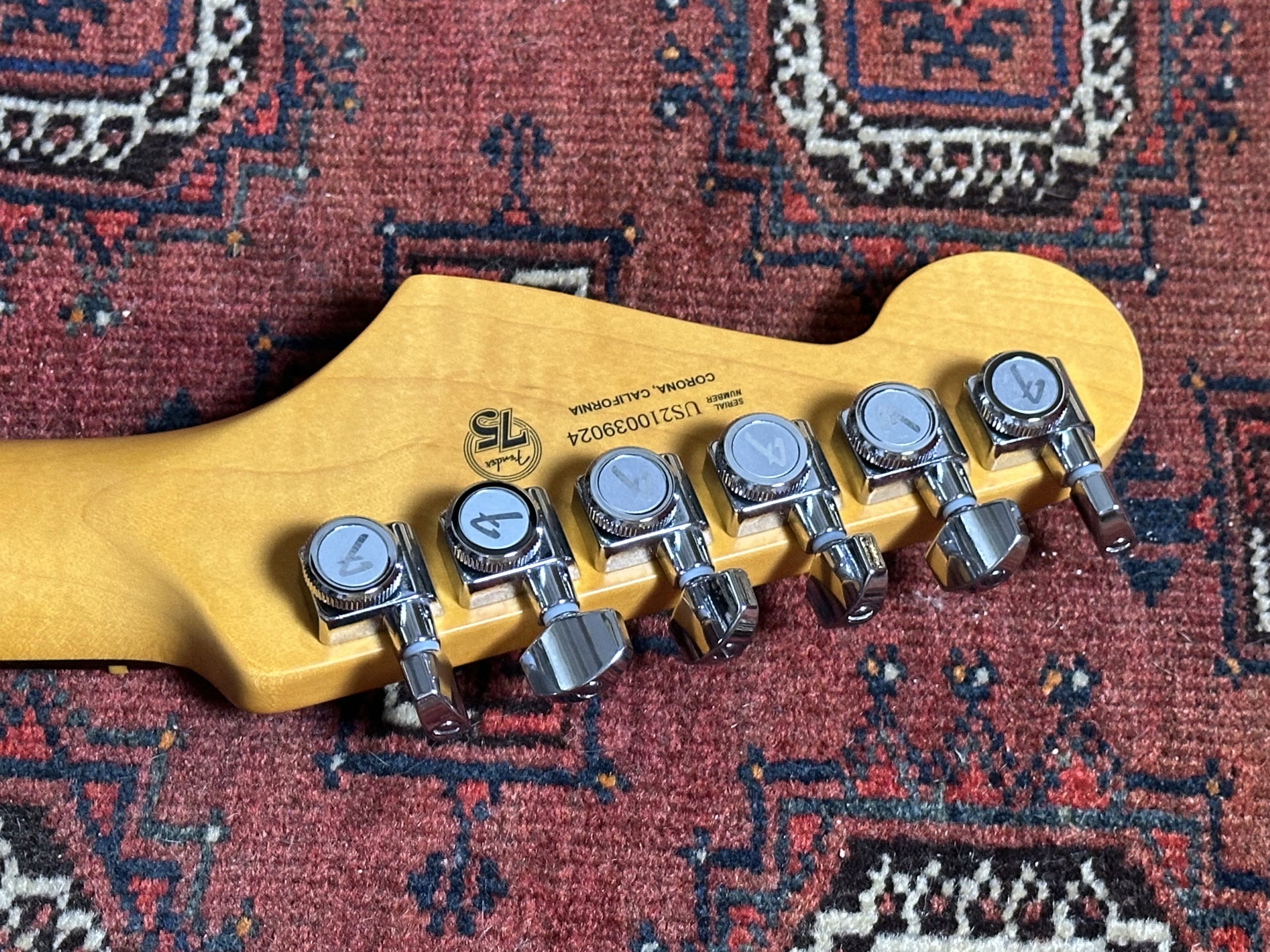 SOLD - 2021 Fender Ultra Luxe Stratocaster Sunburst