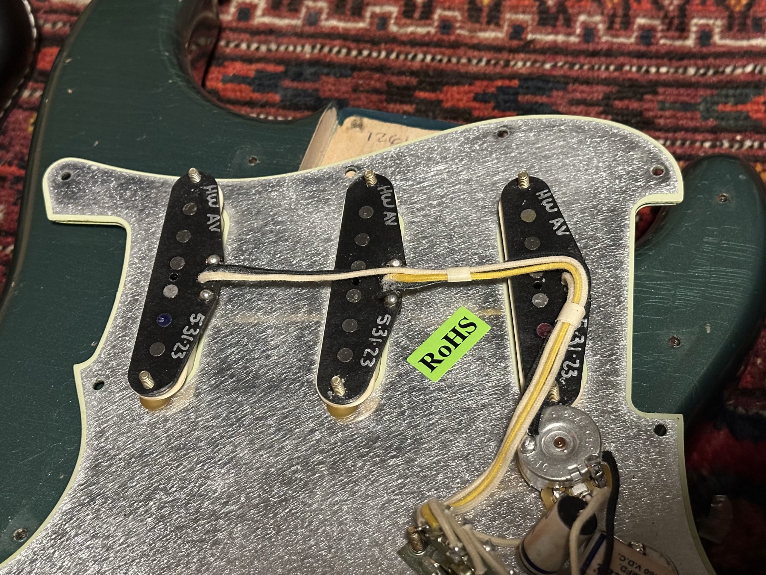 SOLD - Fender Custom Shop '63 LTD Relic Stratocaster 2023 Sherwood Green
