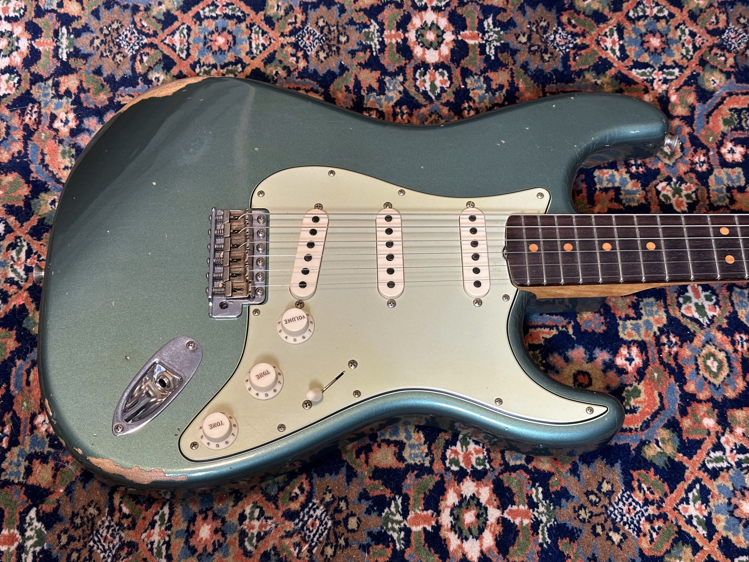 SOLD - Fender Custom Shop '63 LTD Relic Stratocaster 2023 Sherwood Green
