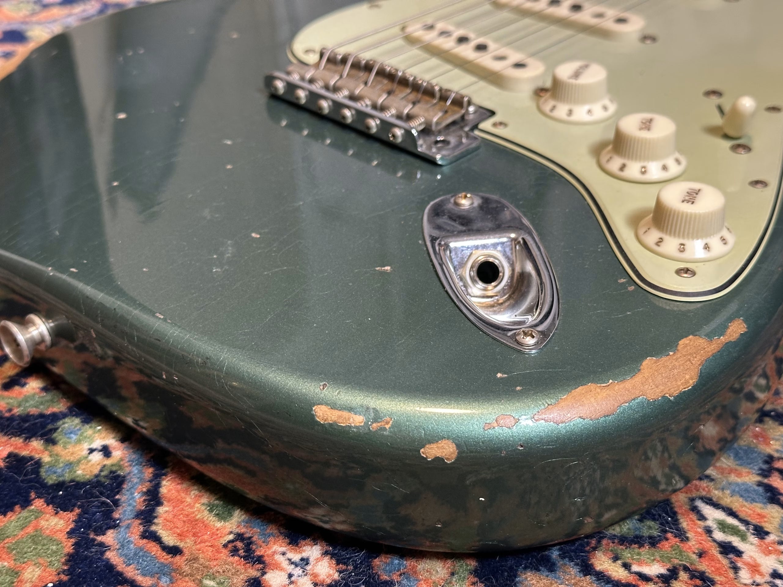 SOLD - Fender Custom Shop '63 LTD Relic Stratocaster 2023 Sherwood Green