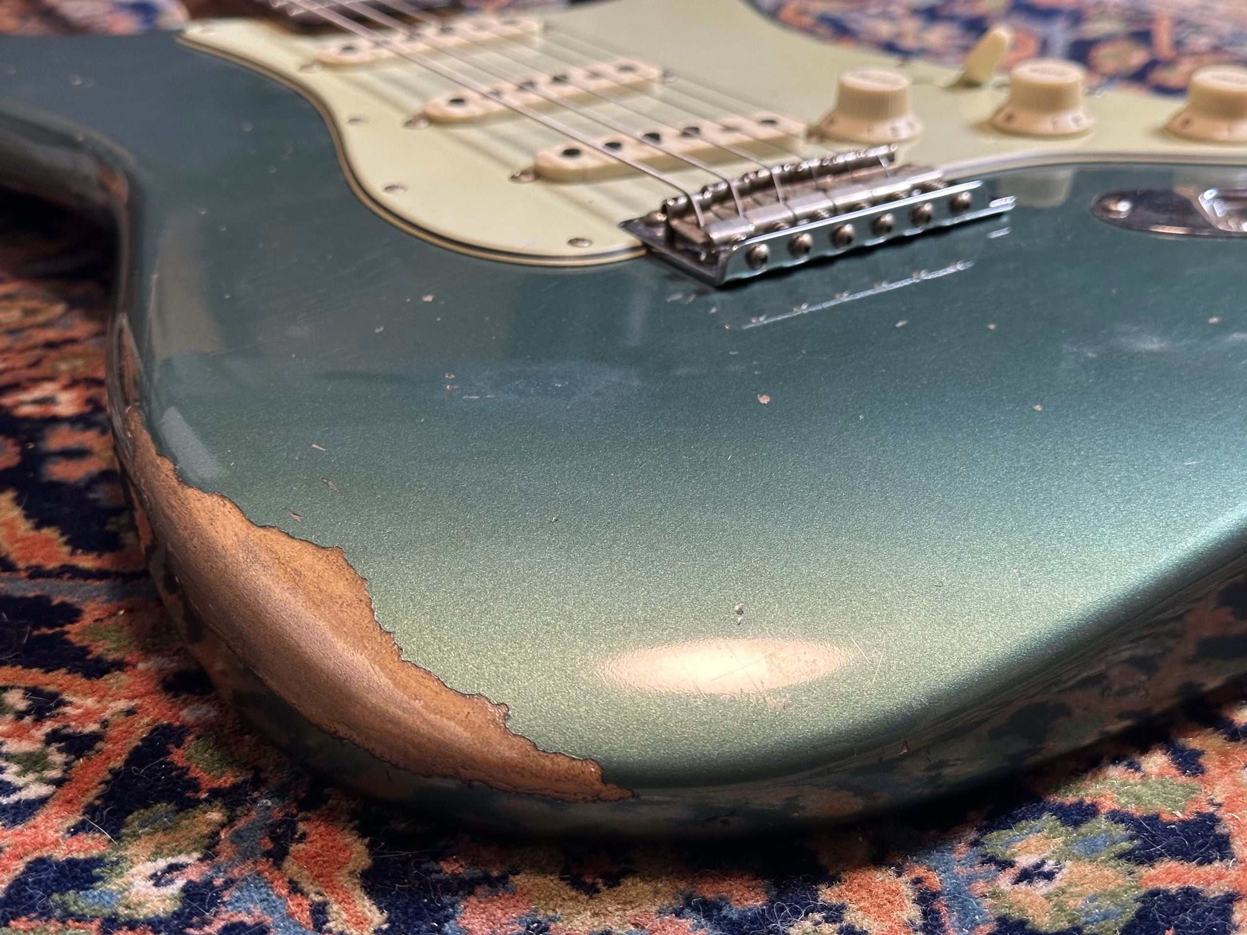 SOLD - Fender Custom Shop '63 LTD Relic Stratocaster 2023 Sherwood Green