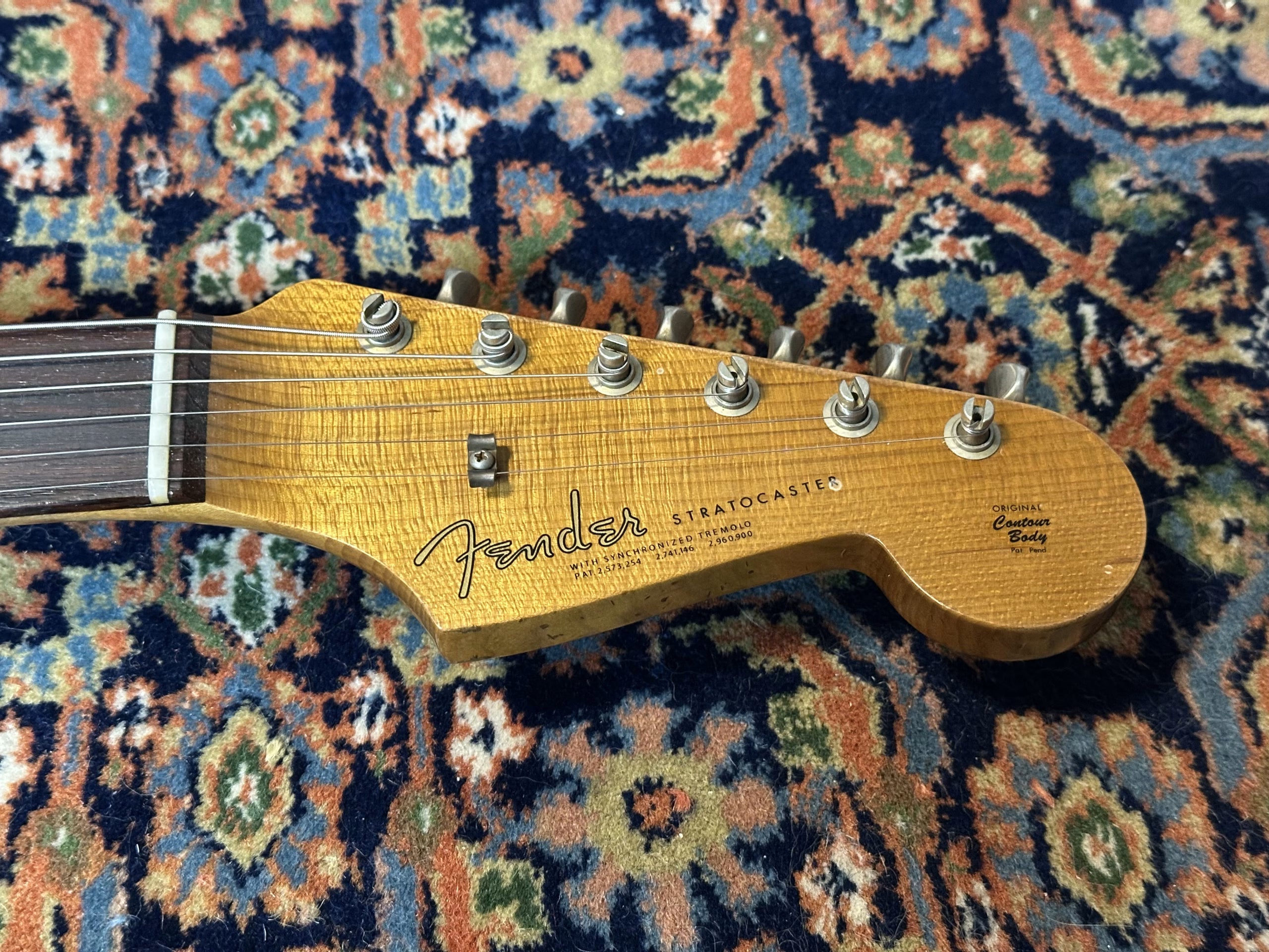 SOLD - Fender Custom Shop '63 LTD Relic Stratocaster 2023 Sherwood Green