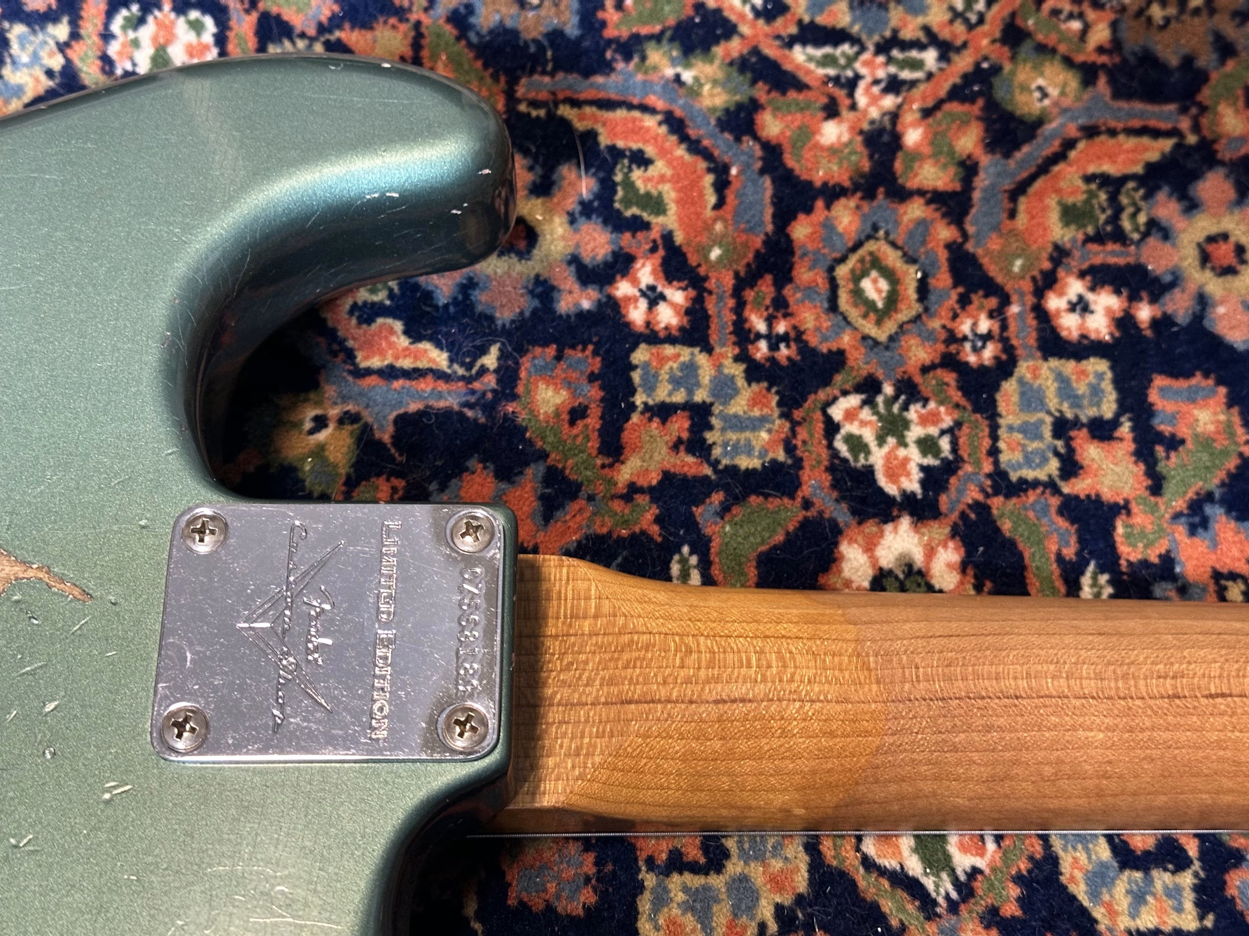 SOLD - Fender Custom Shop '63 LTD Relic Stratocaster 2023 Sherwood Green
