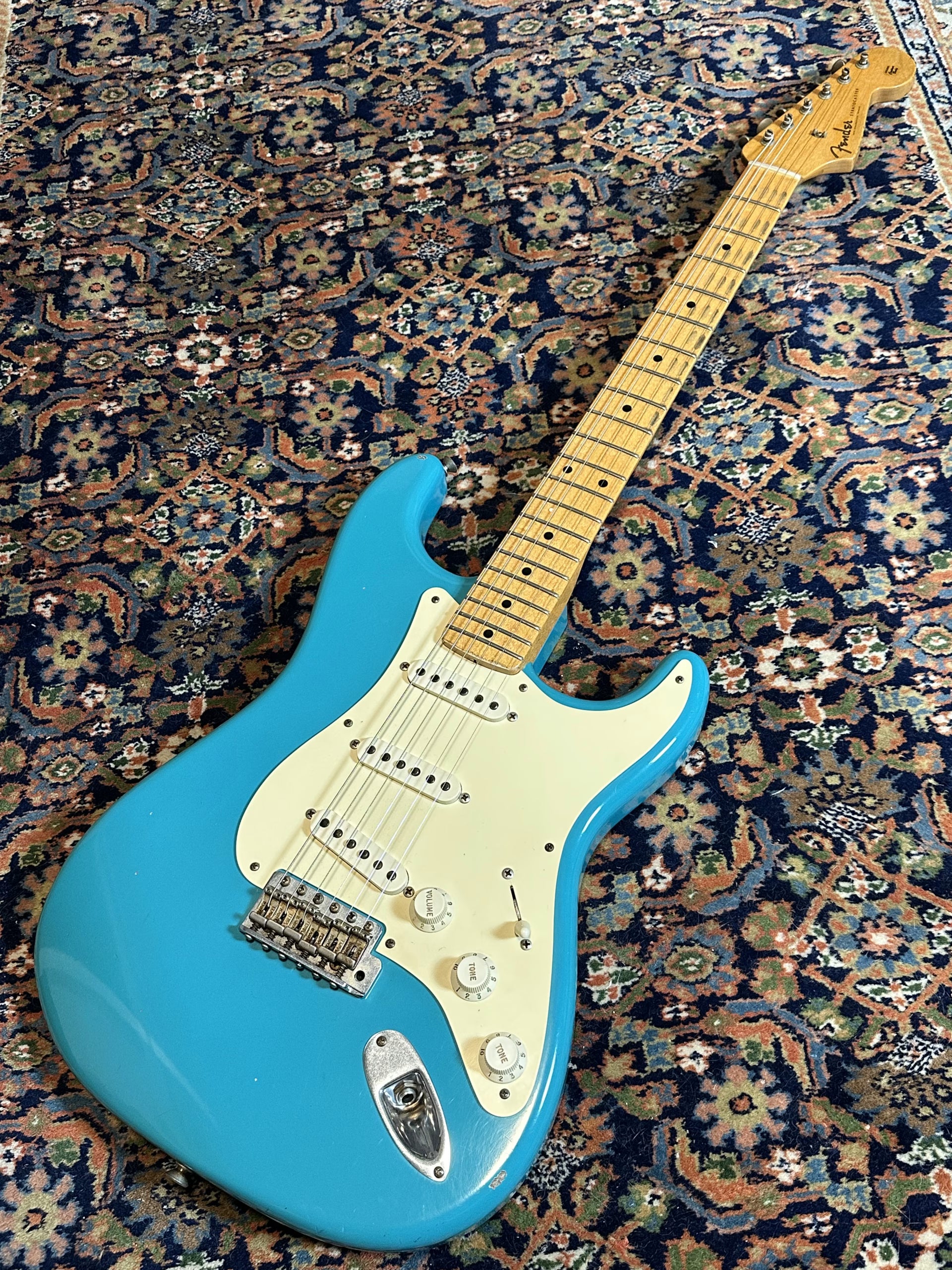 SOLD - 2007 Fender Custom Shop '57 Dave's Guitar Shop 25th Anniversary Relic Stratocaster Taos Turquoise