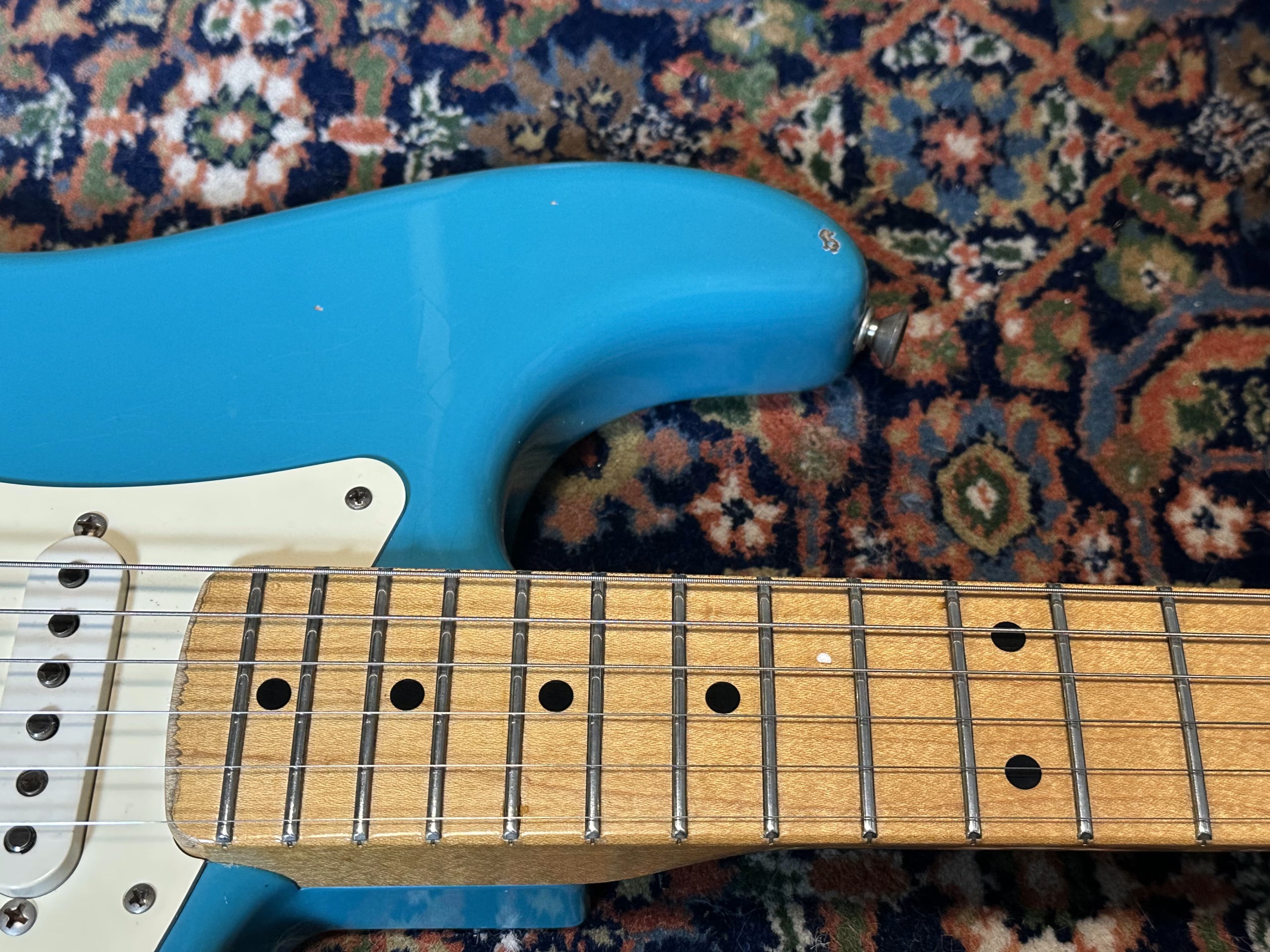 SOLD - 2007 Fender Custom Shop '57 Dave's Guitar Shop 25th Anniversary Relic Stratocaster Taos Turquoise